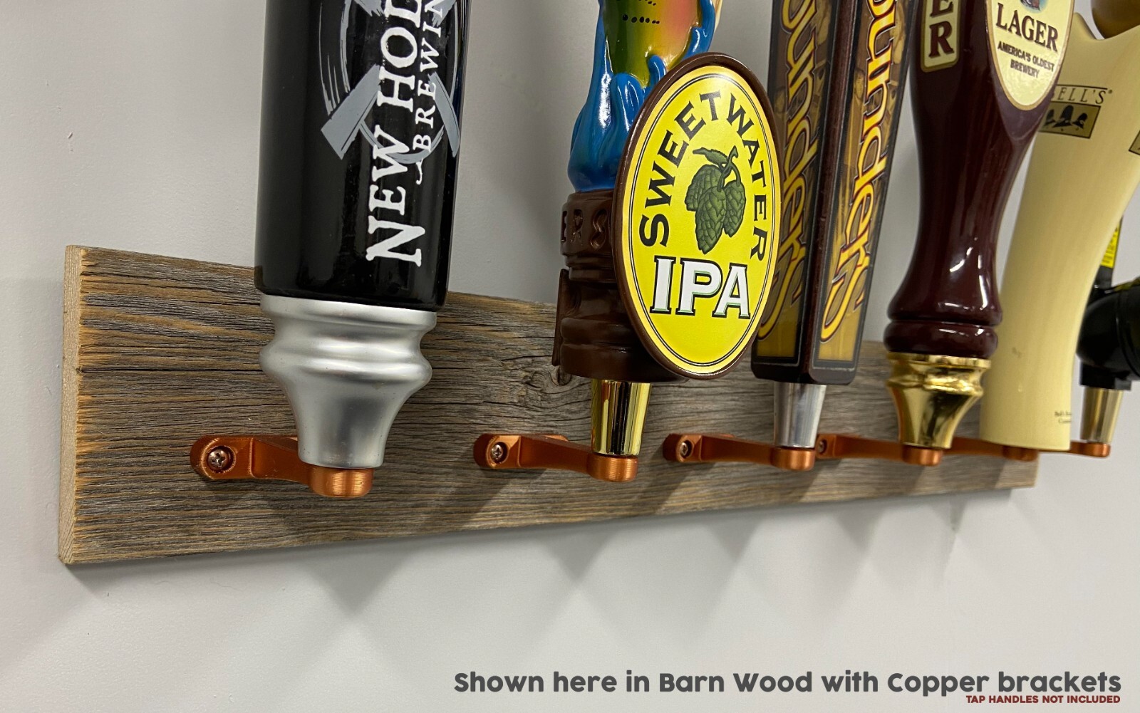 Tap Handle Wall Display (Rack) – 24″ or 36″ Wide