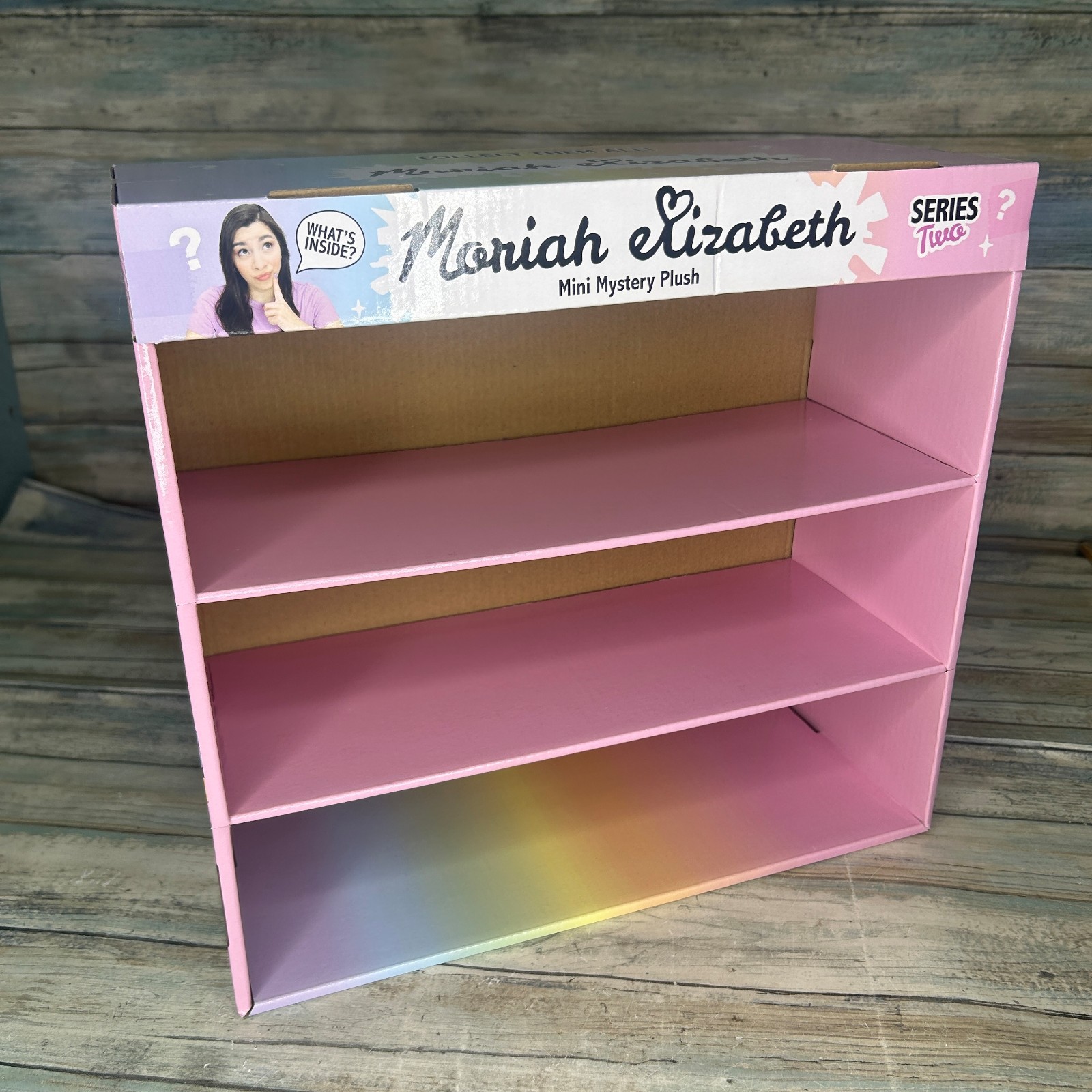Moriah Elizabeth Mini Mystery Plush Series 2 Display Box *Empty* NO PLUSH