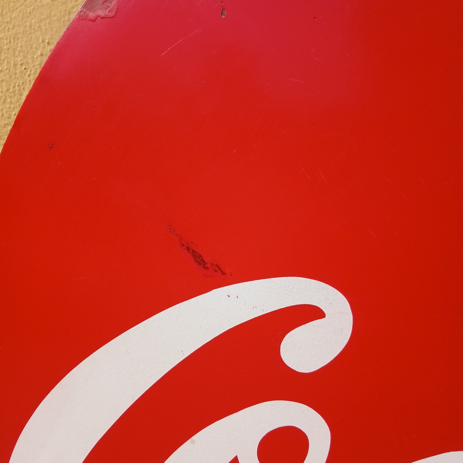 Coca Cola Drink Screen Printed Table Sign