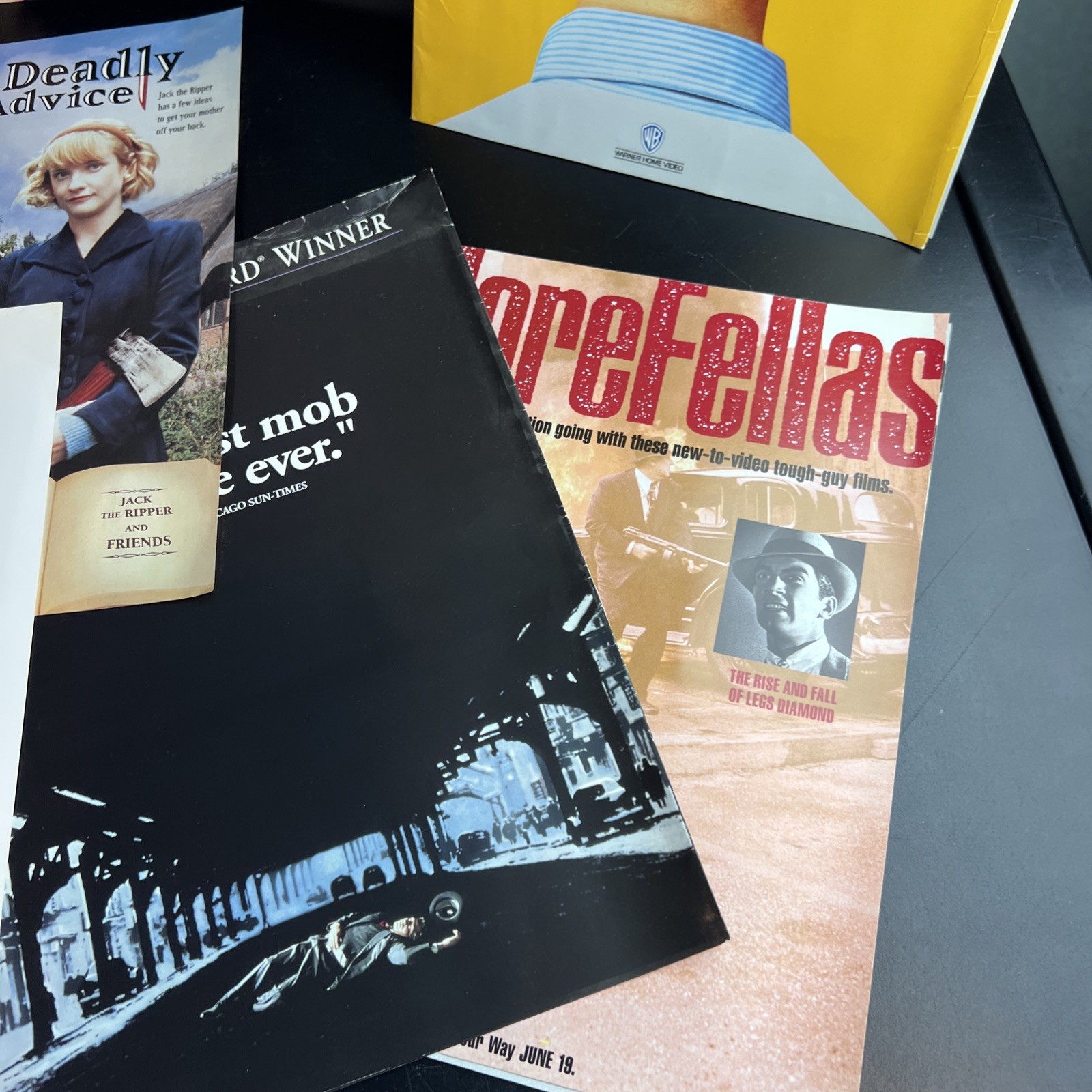 VTG Lot of Rental Movie Store Advertisement Brochures Order Sheets 1990’s
