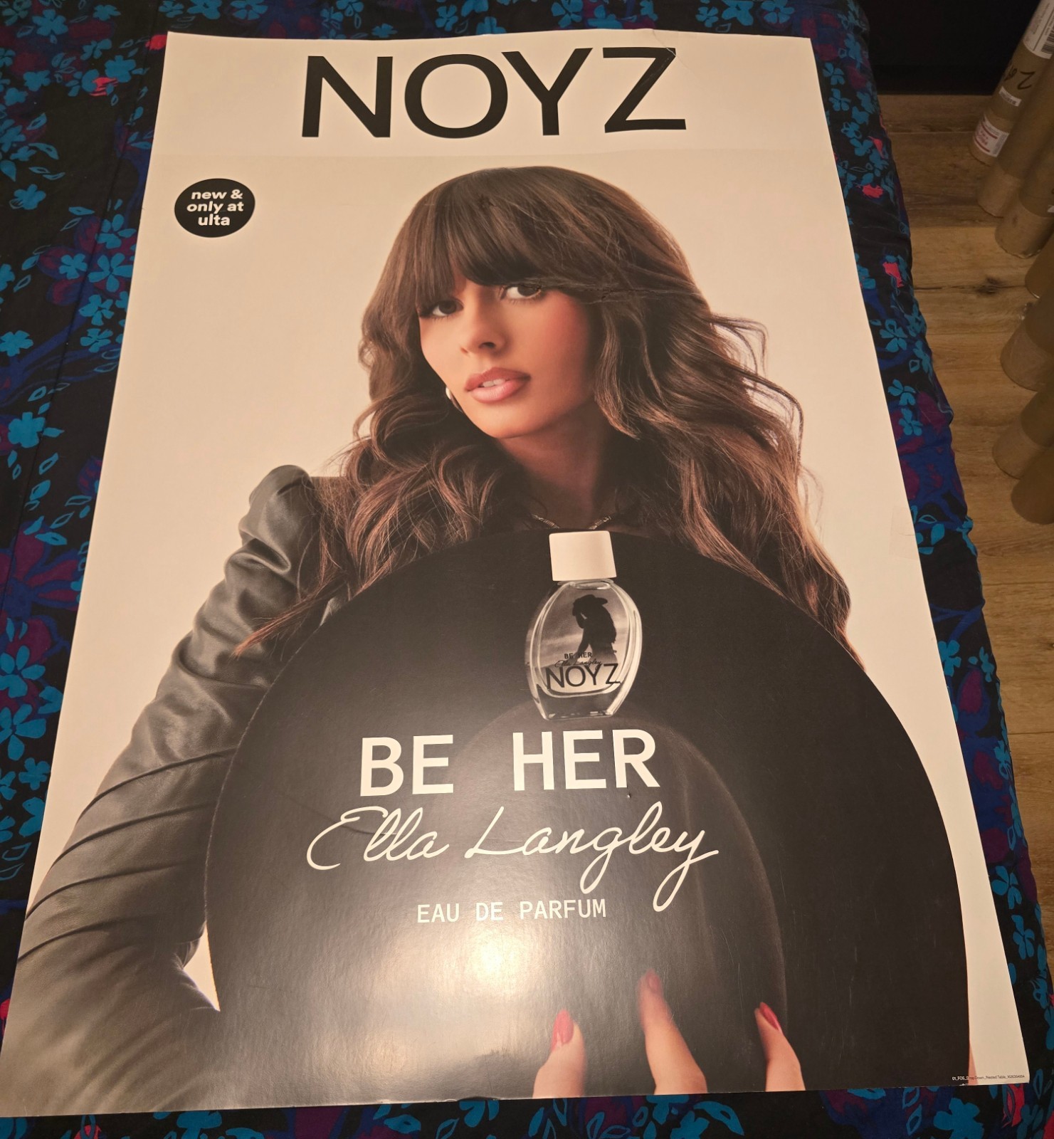 ELLA LANGLEY – NOYZ PERFUME – ORIGINAL PROMO DISPLAY – LOCAL P/U ONLY