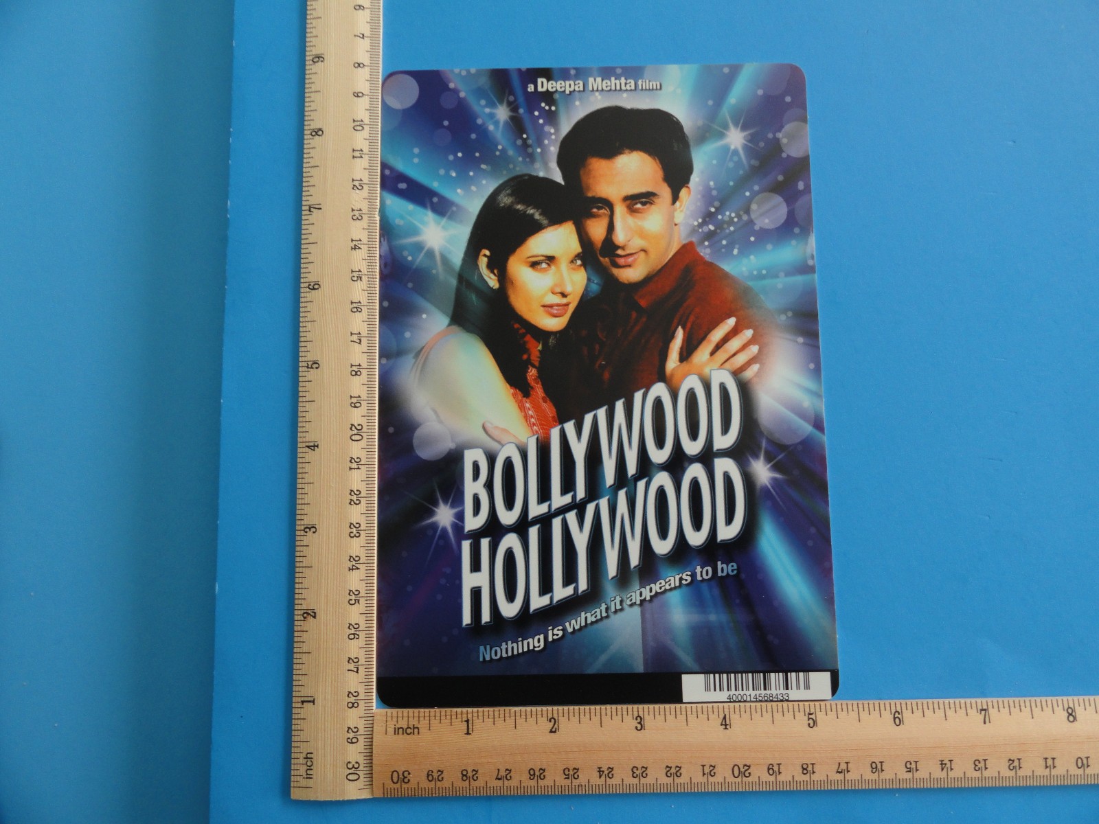 BOLLYWOOD HOLLYWOOD BLOCKBUSTER VIDEO BACKER CARD 5″X8″