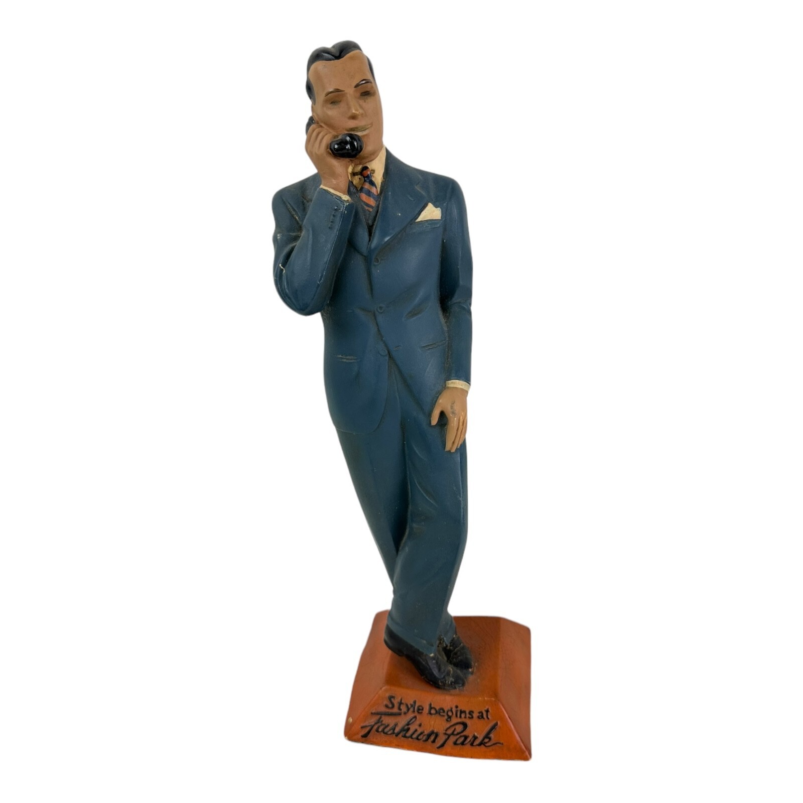 1950’s FASHION PARK menswear advertising figure / store display. Madmen RARE!