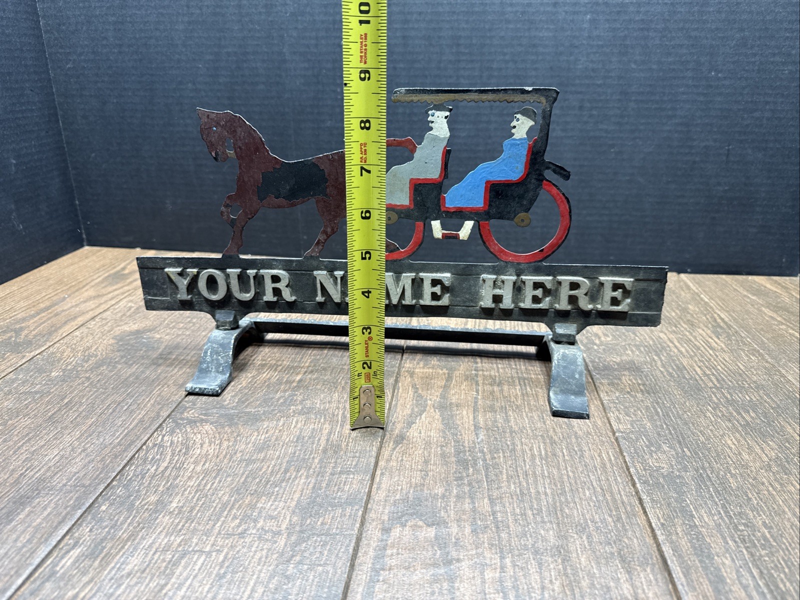 Vintage SILHOUETTES RURAL MAIL BOX SALESMAN SAMPLE