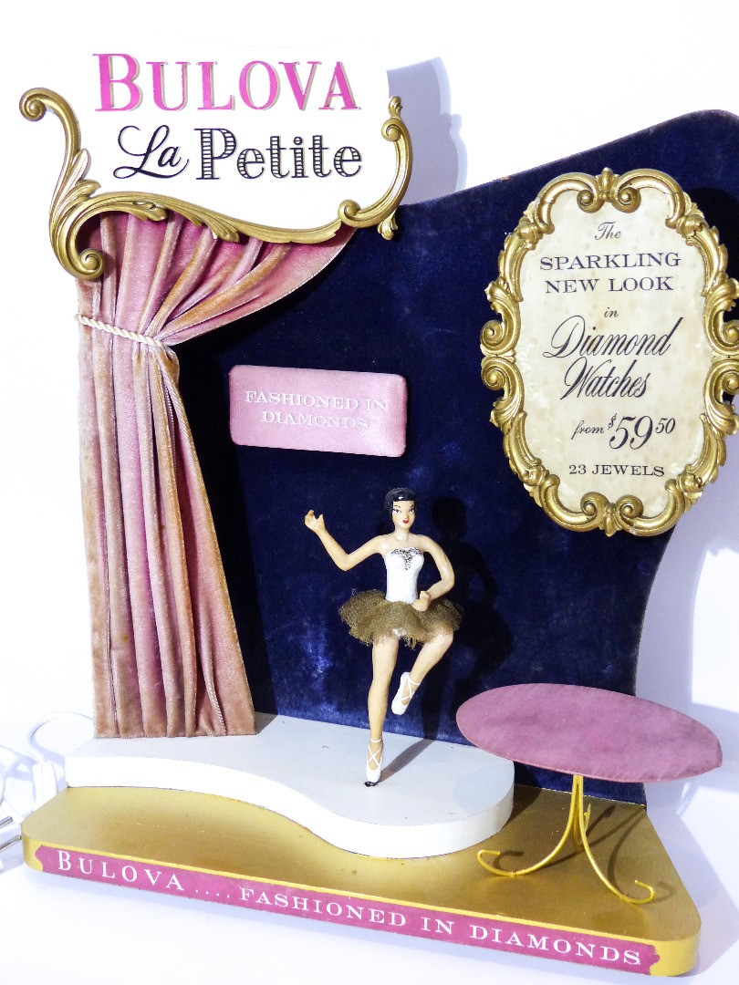 Bulova “Prima Ballerina” Display (advertising item for retailers)