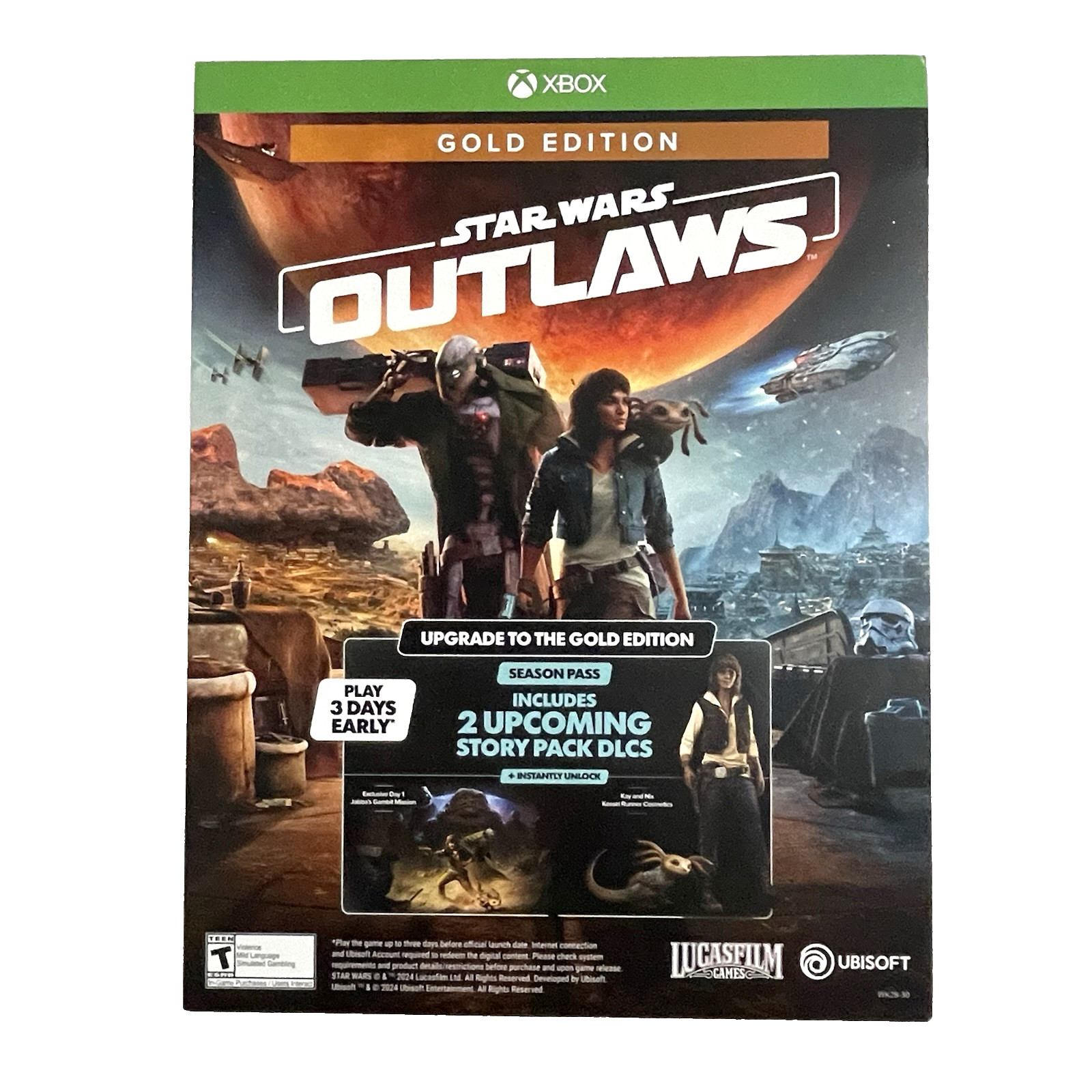 Lot of 5 Video Game Promo Lobby Cards 8.5″ x 11″ XBOX, PS5, Nintendo Switch