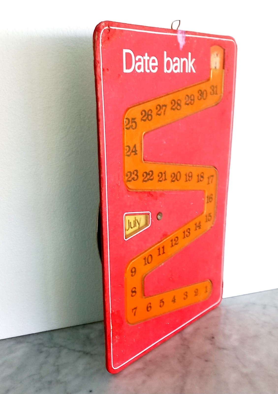 CALENDARIO PERPETUO South Africa perpetual CALENDAR by DATE BANK Original 1960s