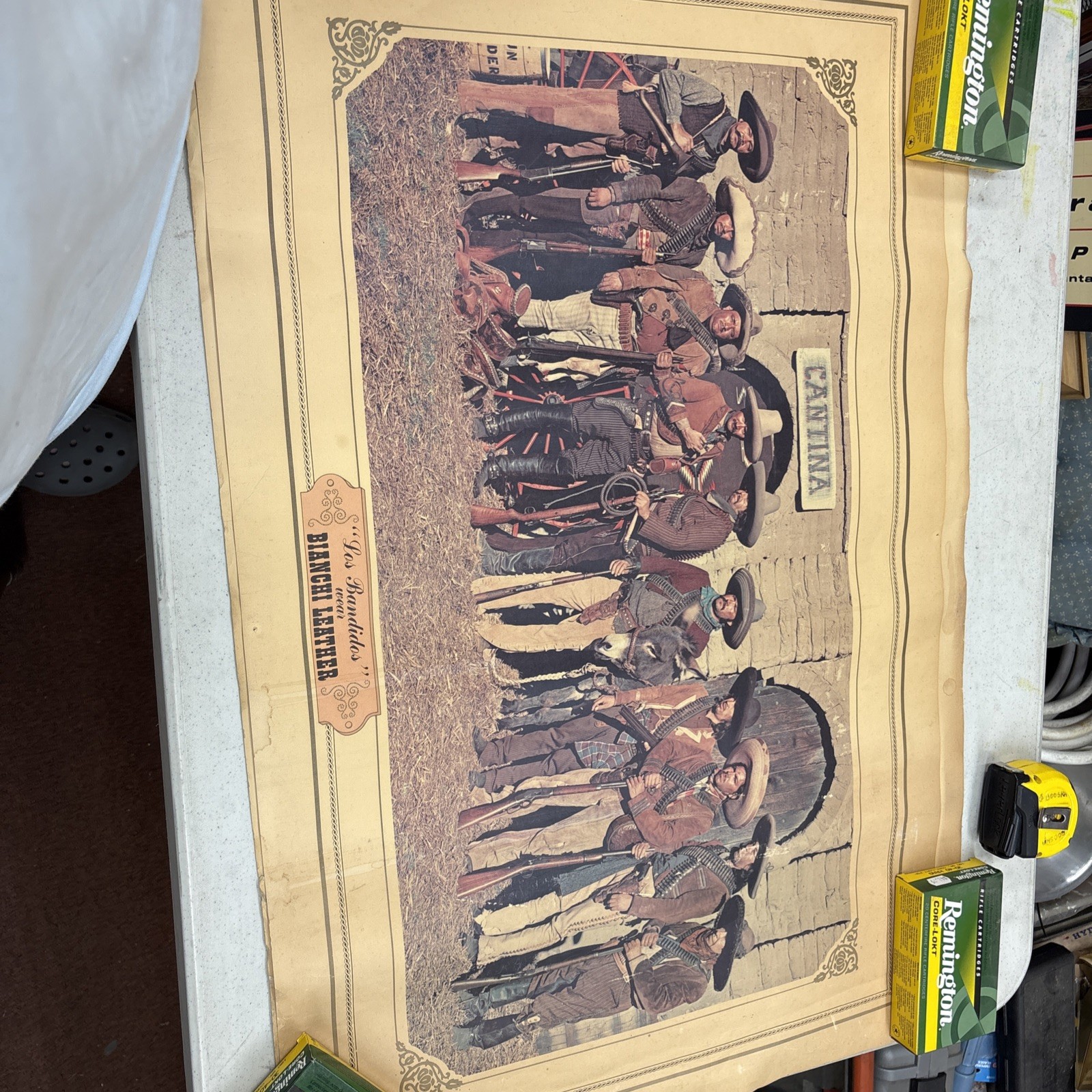 Los Banditos Poster Bianco Leather 1978