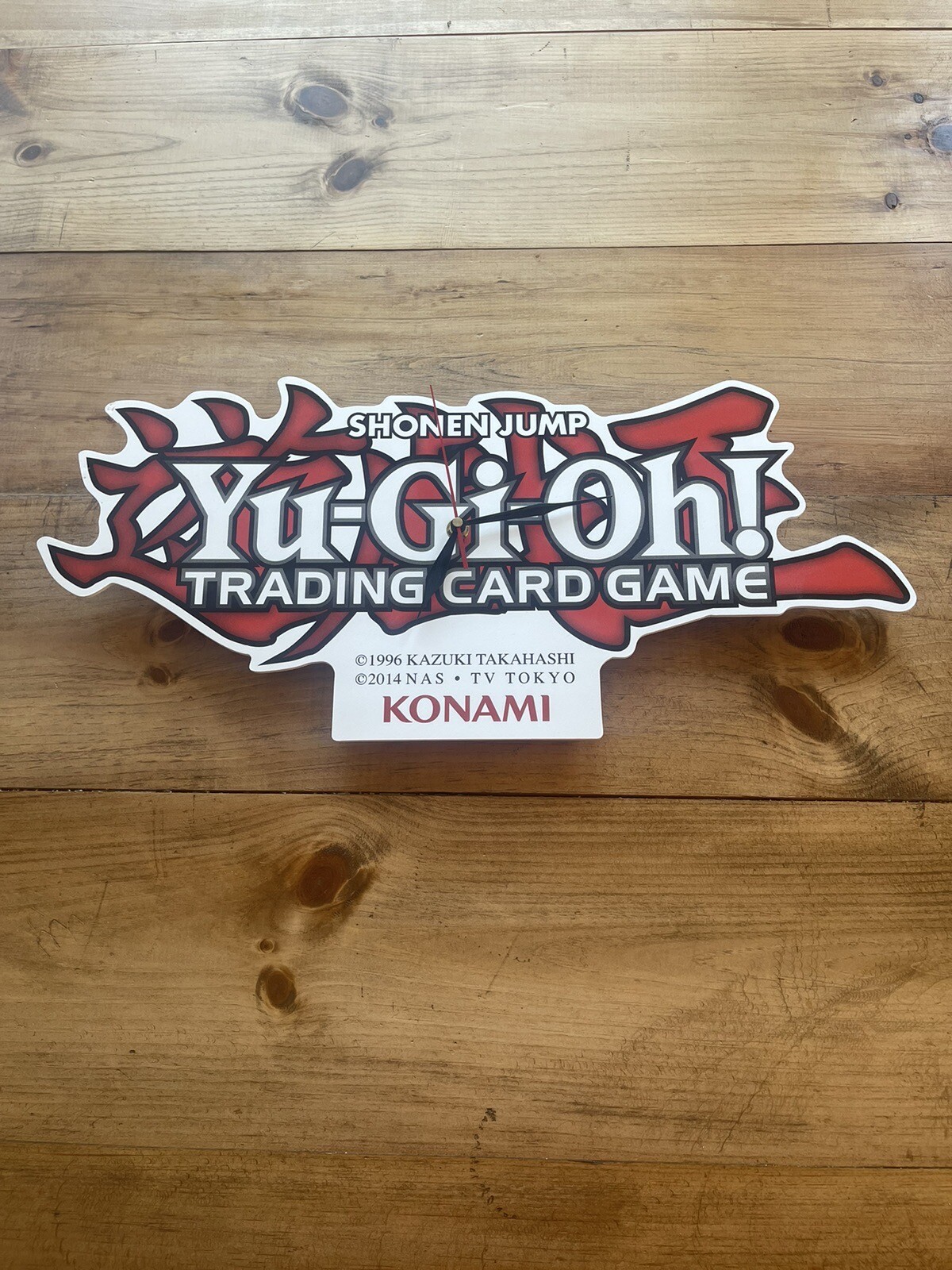 Yu-gi-oh! Shonen Jump Clock Store Display Konami Advertising Sign