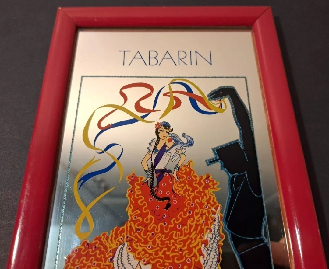 MIRROR FRAME-TABARIN FLAMENCO THEATER-VINTAGE-RIGHETTI DESIGN