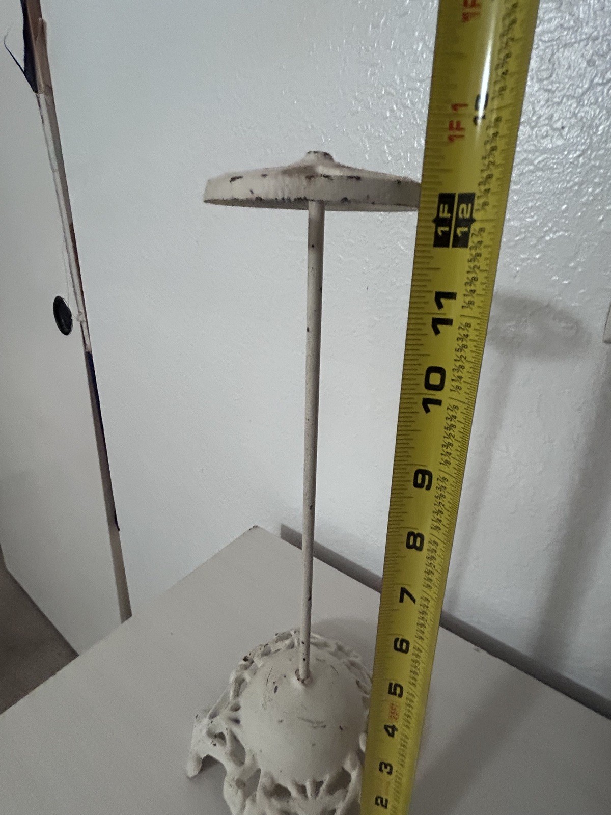 Antique Victorian Hat Stand Store Display Tabletop 12-Inch