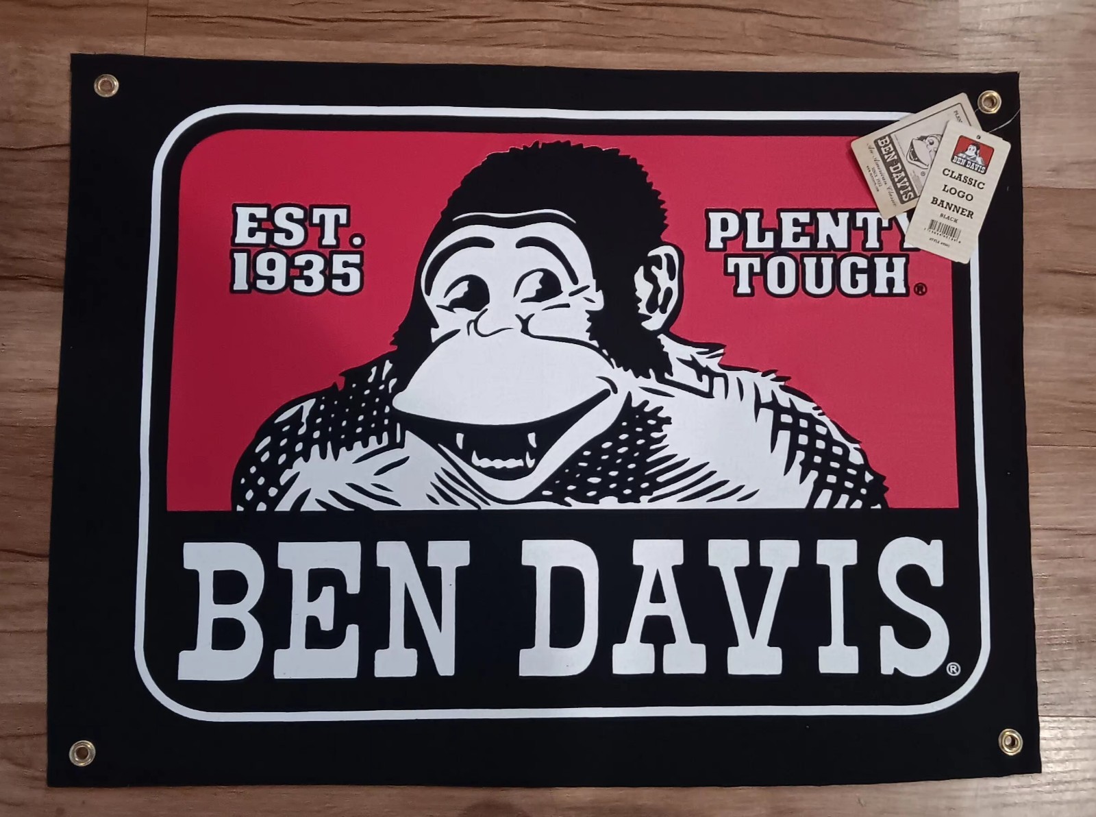 Ben Davis 29×22 Logo Banner Flag Hanging New Brand Canvas Style Store Display