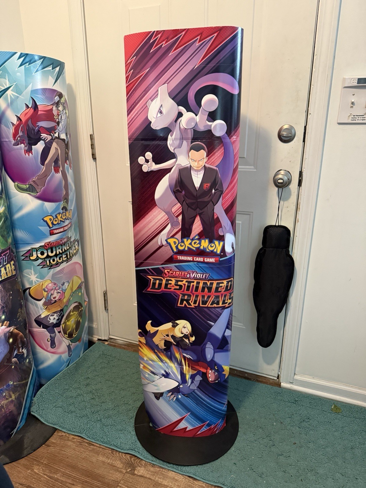 Pokemon TCG Store Display Stand Columns Scarlet & Violet Retail Promo Display St