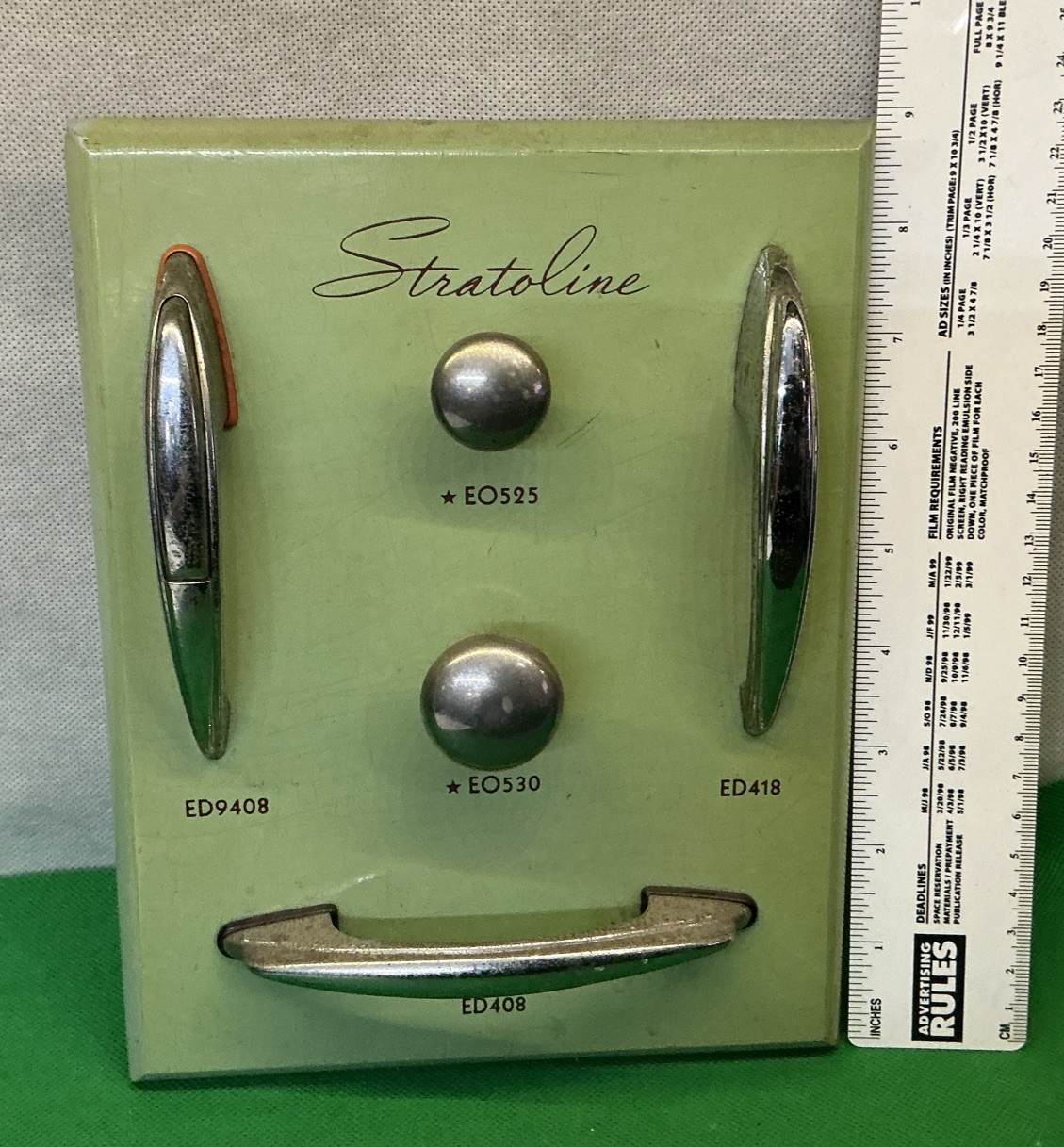 Vintage 1950’s Stratoline Handle Hardware or Country Store Counter/Wall Display