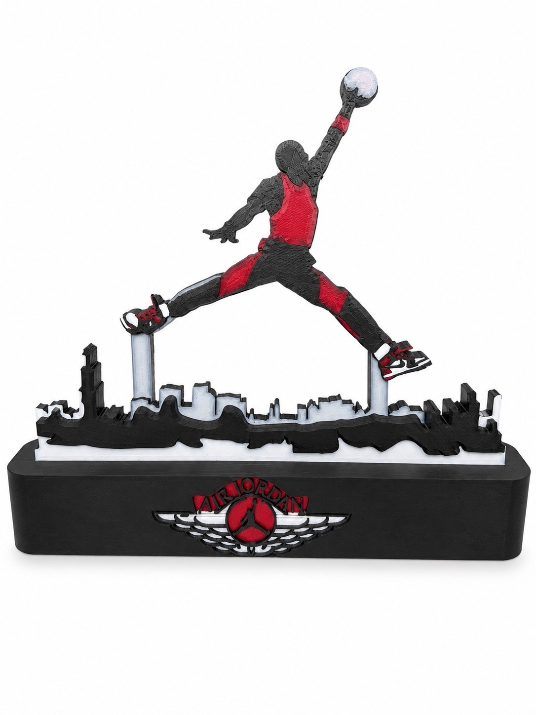 3D Printed Basketball Player Display – Fan Art