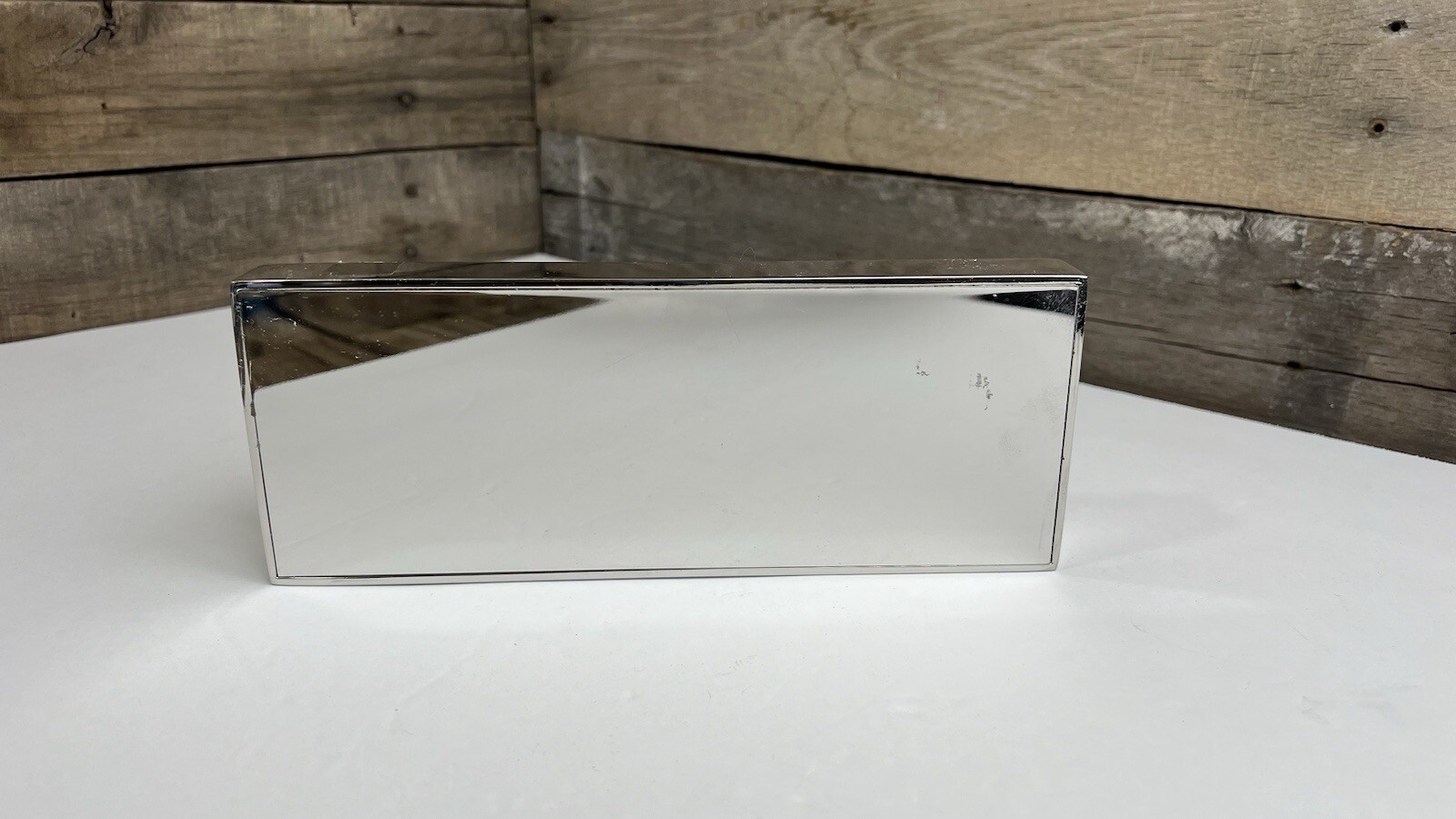 Original Cole Haan Metal & Plastic Department Store Display Sign Silver 🩶