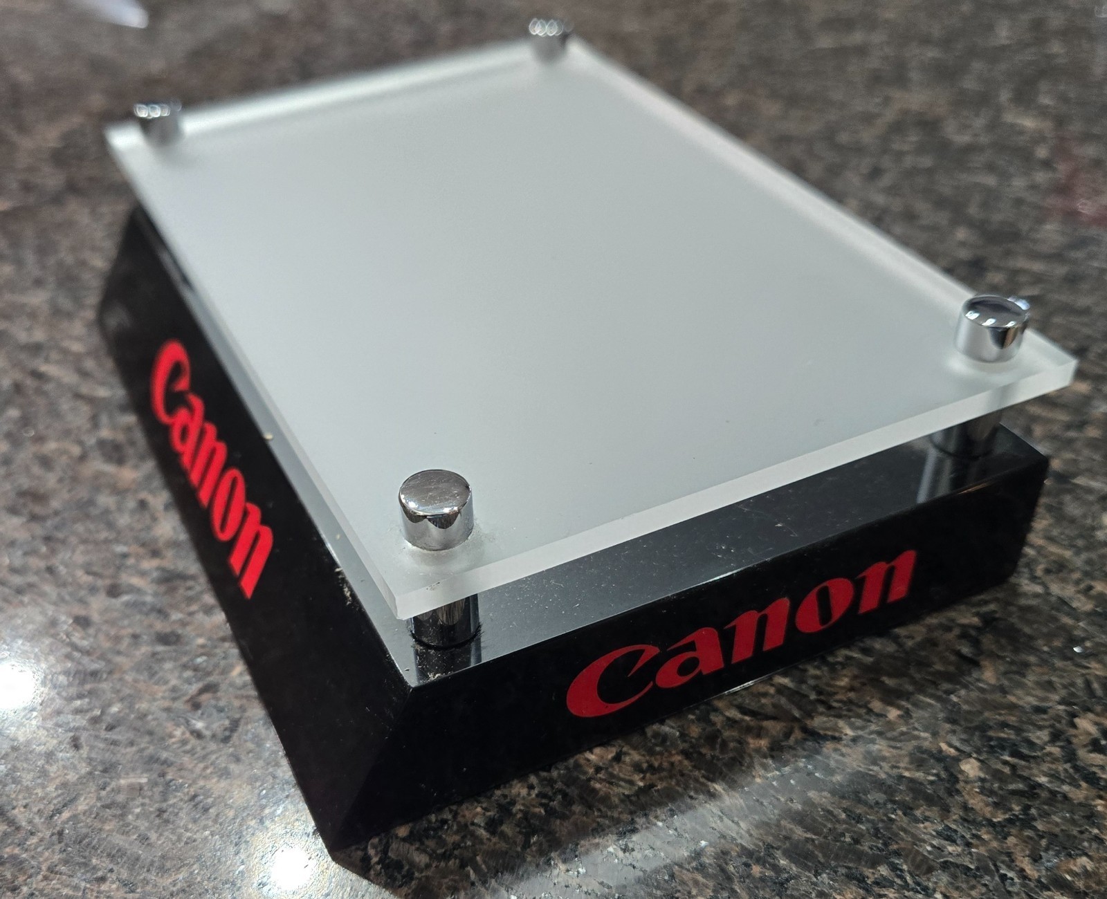 Canon Dealer Display Stand – Camera stand from my Canon Store Bidding on 1 (One)
