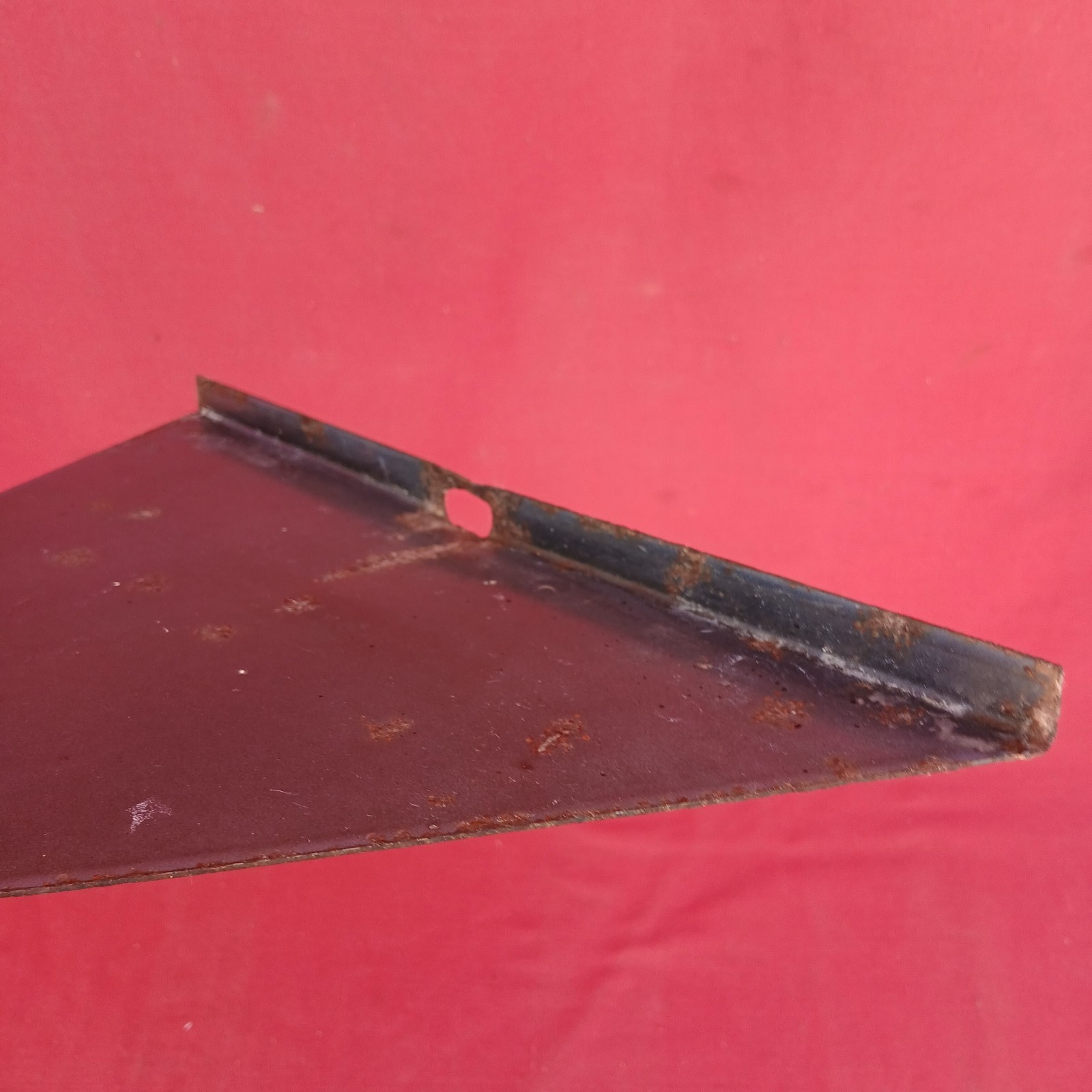 Vintage 1950s France Heavy Enamel Industrial Road Sign