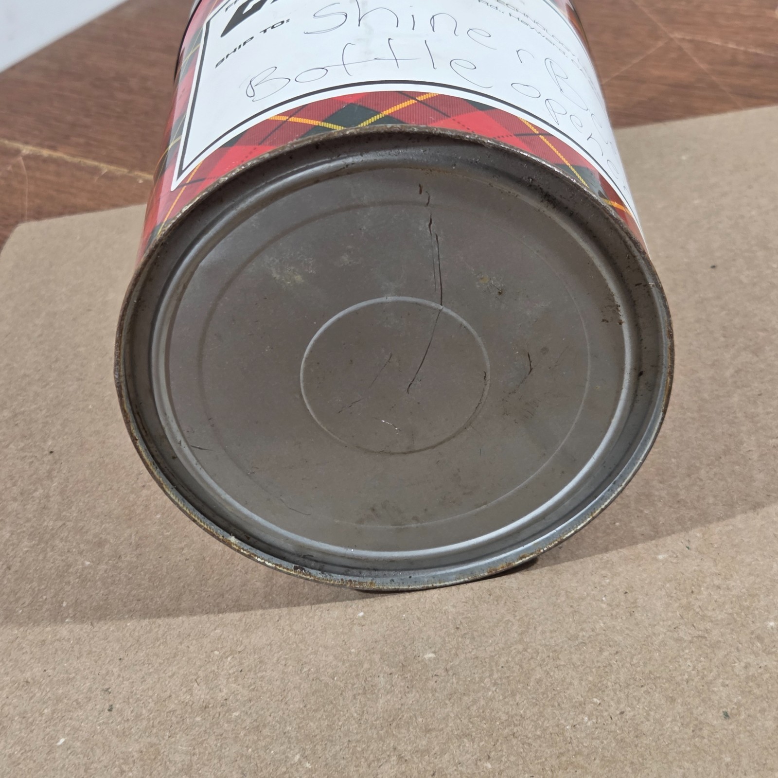 Vintage 3M Minnesota Mining & Manufacturing Transparent Tape Can Tin Empty