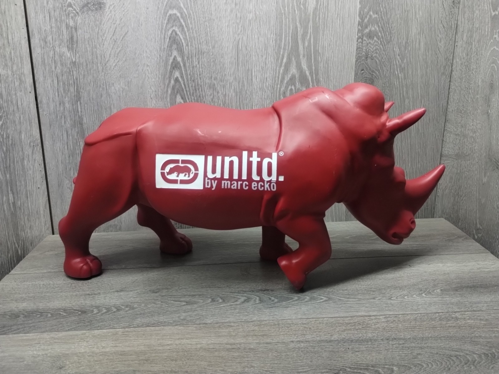 Red Rhino Unltd By Marc Ecko Store Display Statue