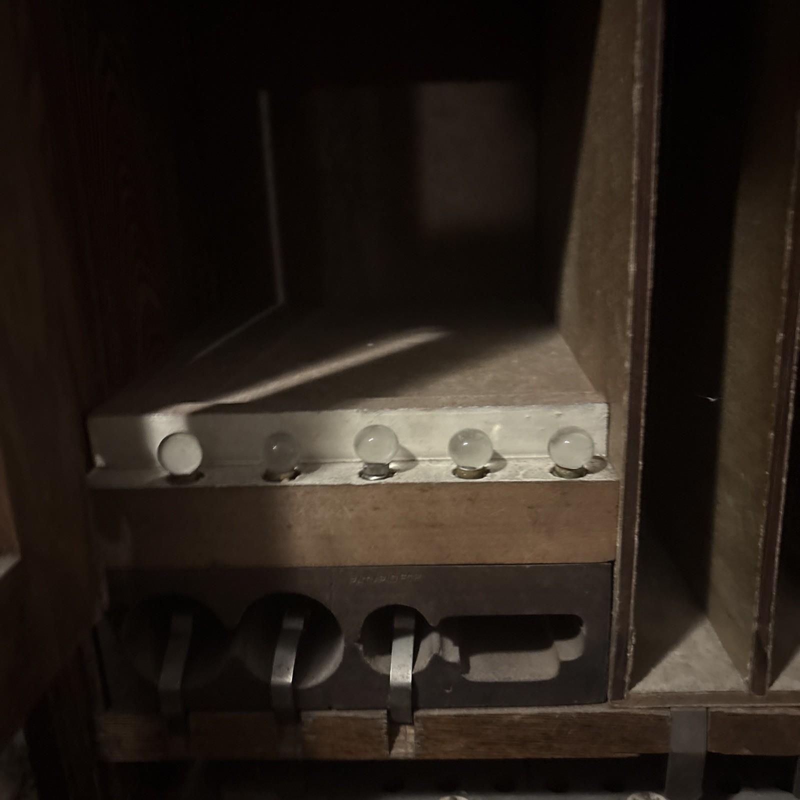 Antique Ray-O-Lite Flashlight & Battery Display Cabinet (c. 1918–1925
