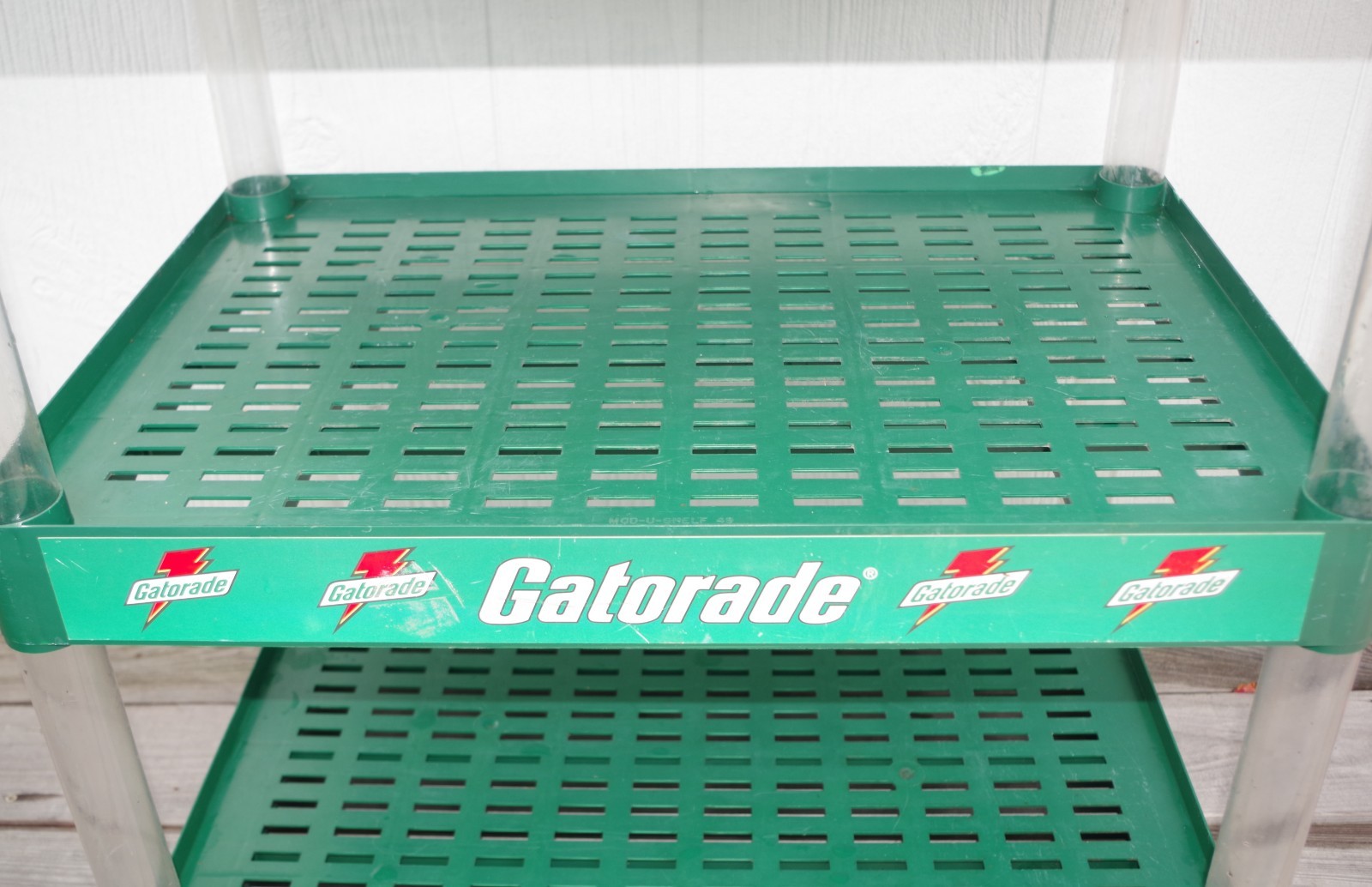 Vintage Gatorade Store Advertising Mod-U-Shelf 49 by RTC Ind. Man Cave Shelf