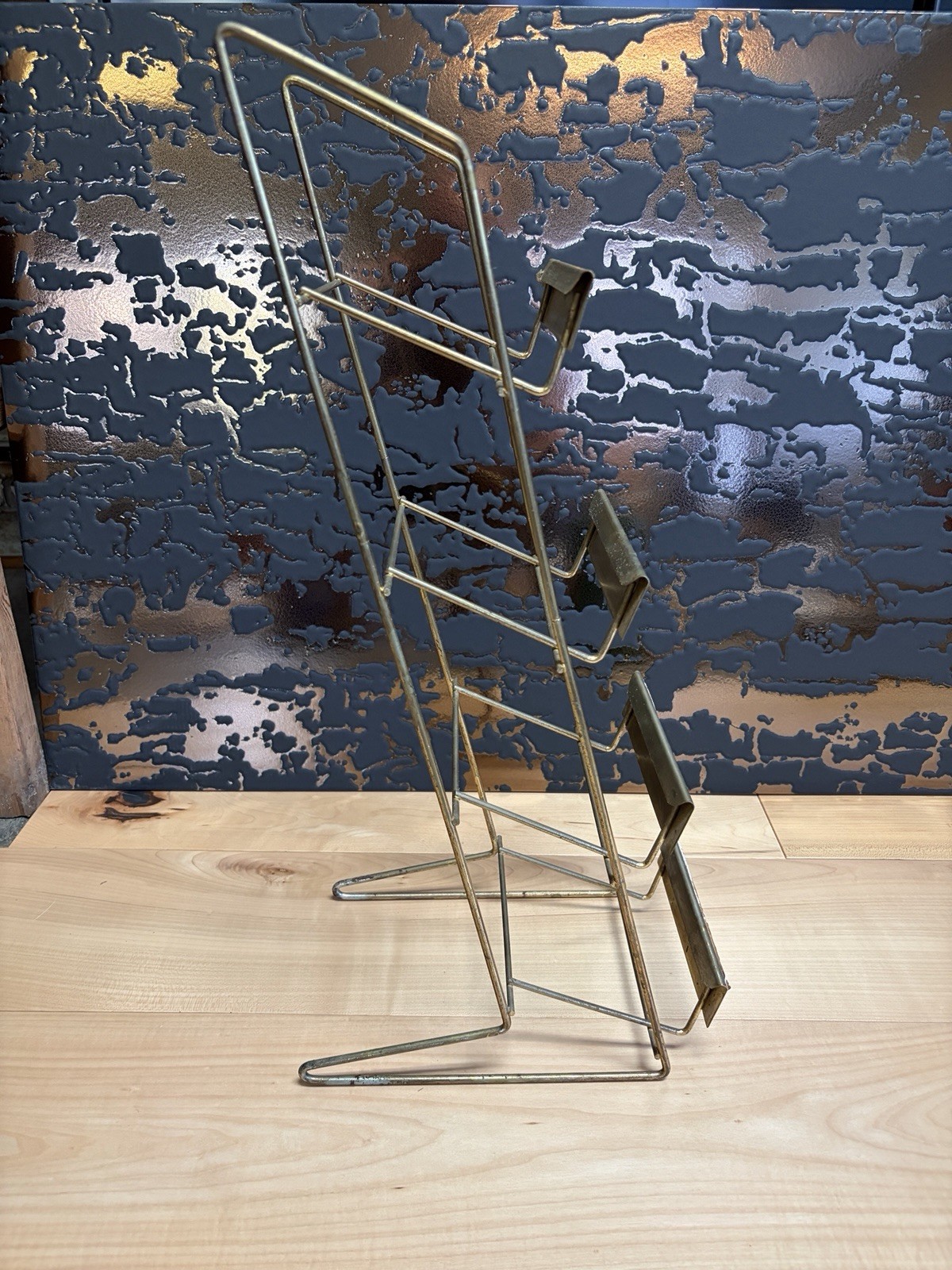 RARE – Carefree Sugarless Gum Metal Store Display Rack/Stand – Vintage