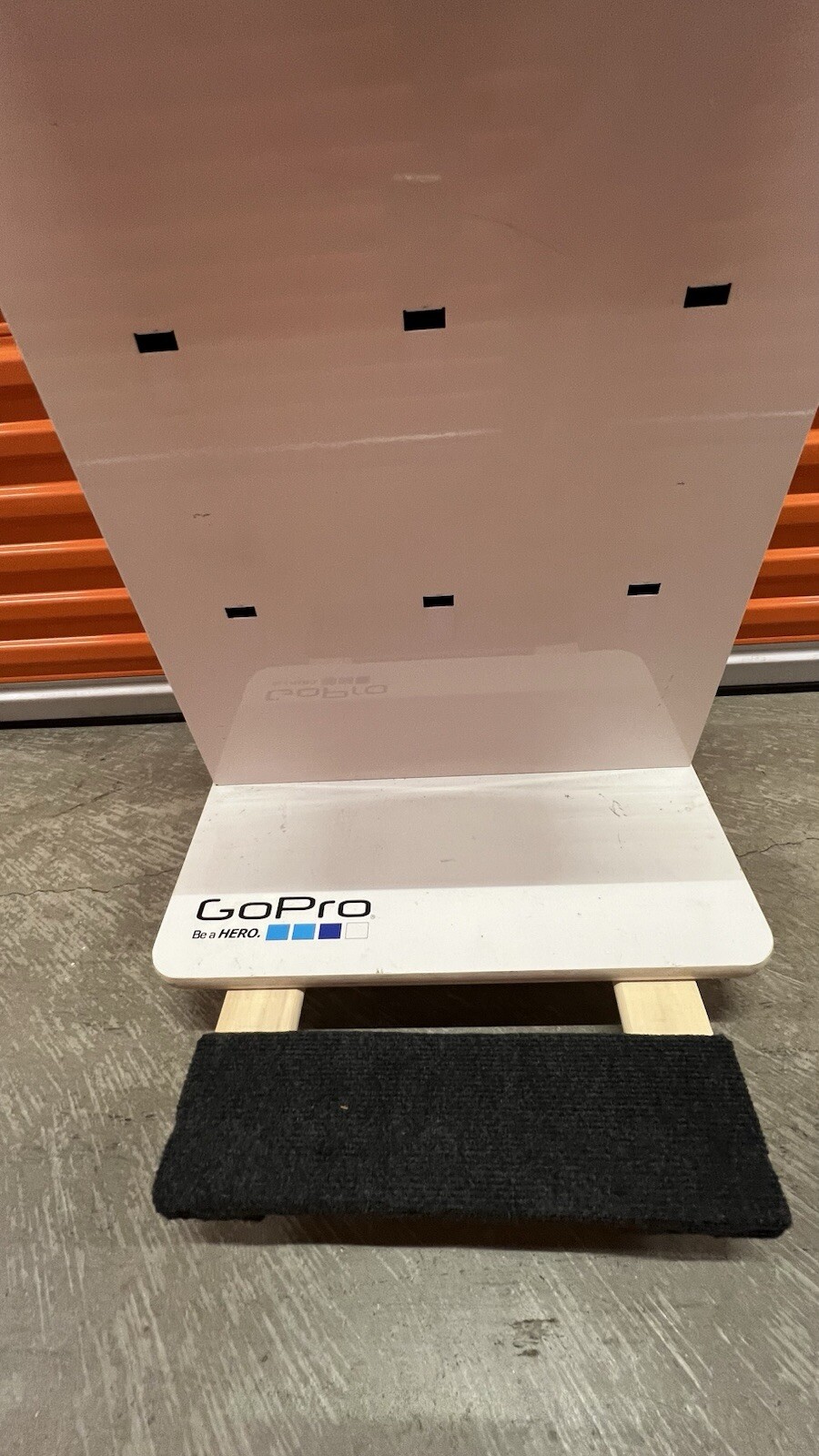 GoPro Be A HERO Display Kiosk For Store Sales Display