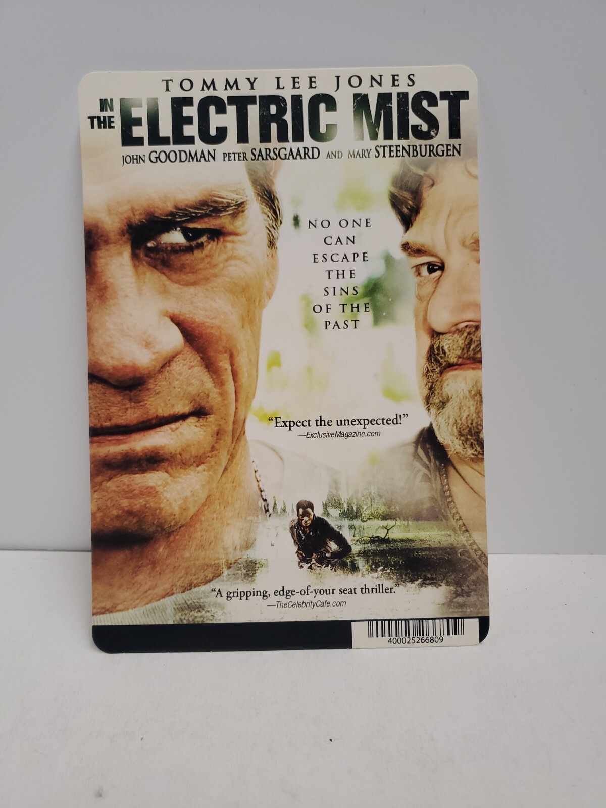 In The Electric Mist BLOCKBUSTER DVD BACKER CARD ONLY 5.5″X8″