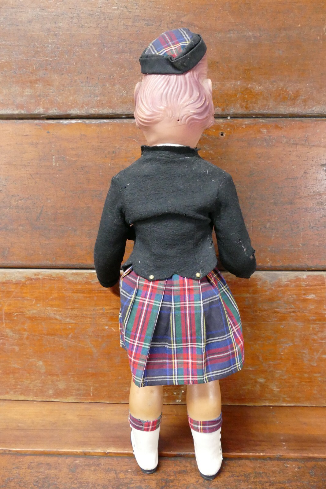 1950s Old Smuggler Scotch Whiskey MR FERGUS Advertising Figure Store Display 27”