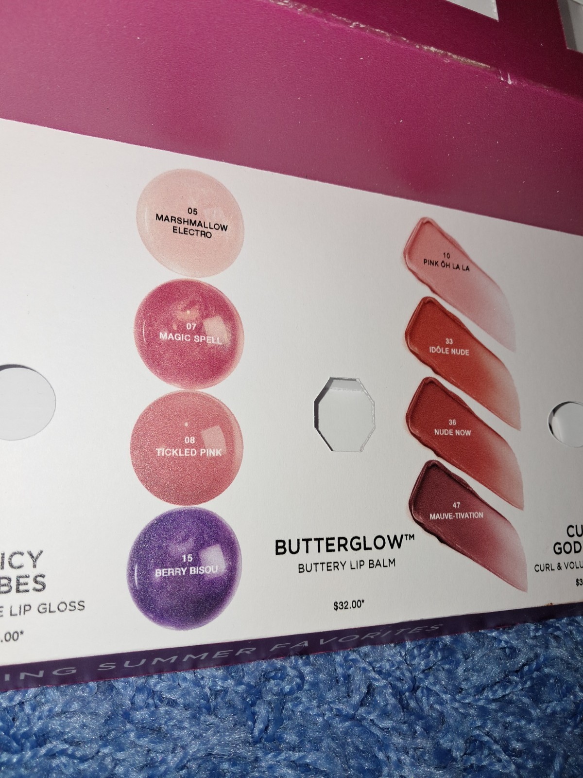 Olivia Rodrigo Makeup PROMO DISPLAY Ulta Beauty Juicy Tubes Lancome VERY RARE