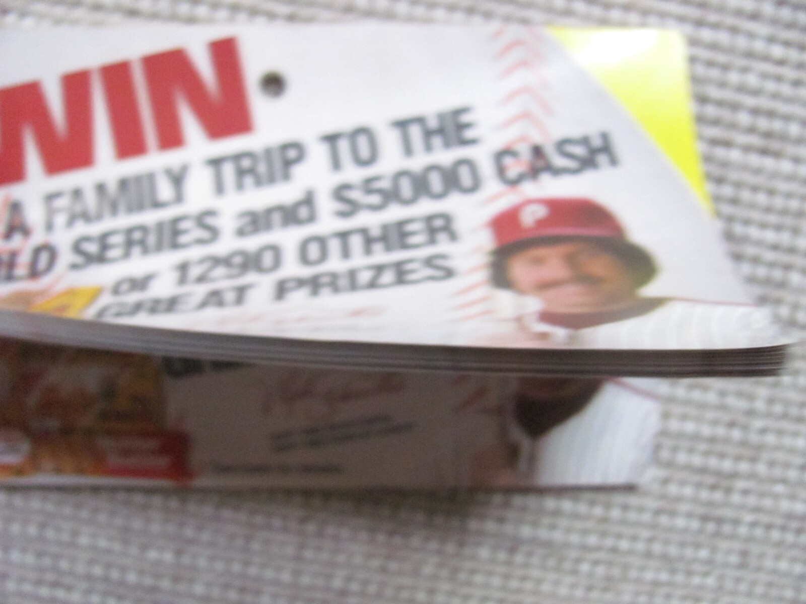 1981 Mike Schmidt Nabisco Promotional Point of Sale Advertising Store Display