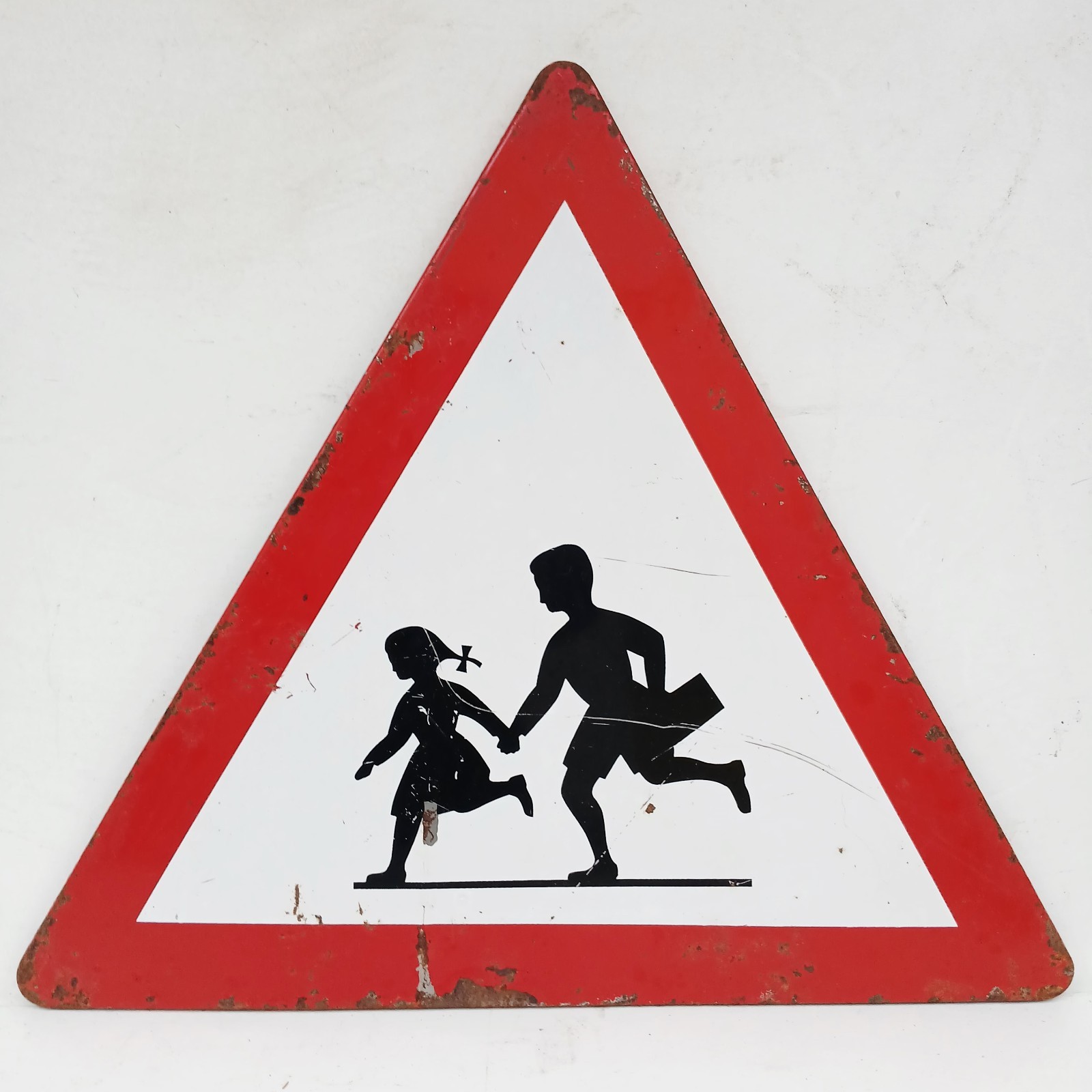 Vintage 1960s France Enamel Sign