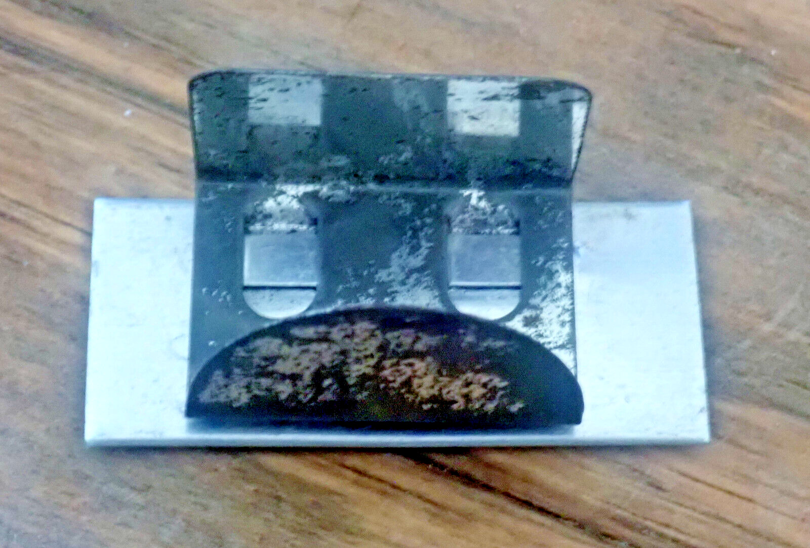 40’s-60’s 2″ Long Metal Clip glass Store Shelf Price Aluminum Holder