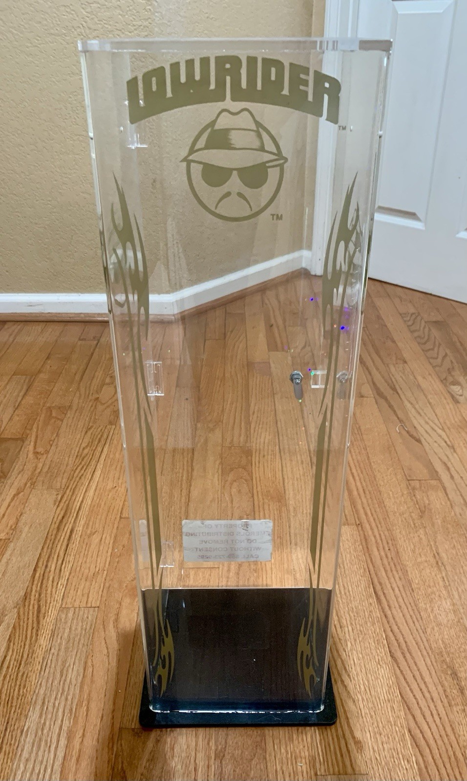 Lowrider Magazine 1990’s First Design Sunglasses Store Counter Top Display Case