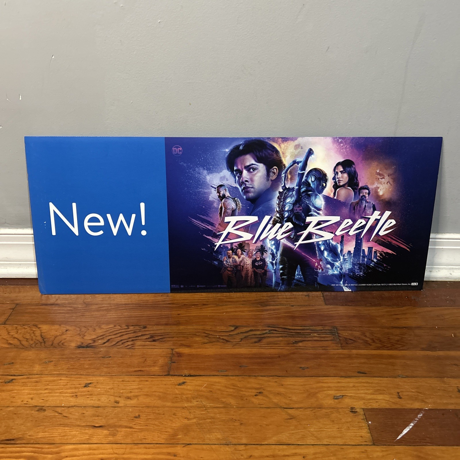 Blue Beetle DC Retail Promo Store Display Warner Bros Blu-ray Release