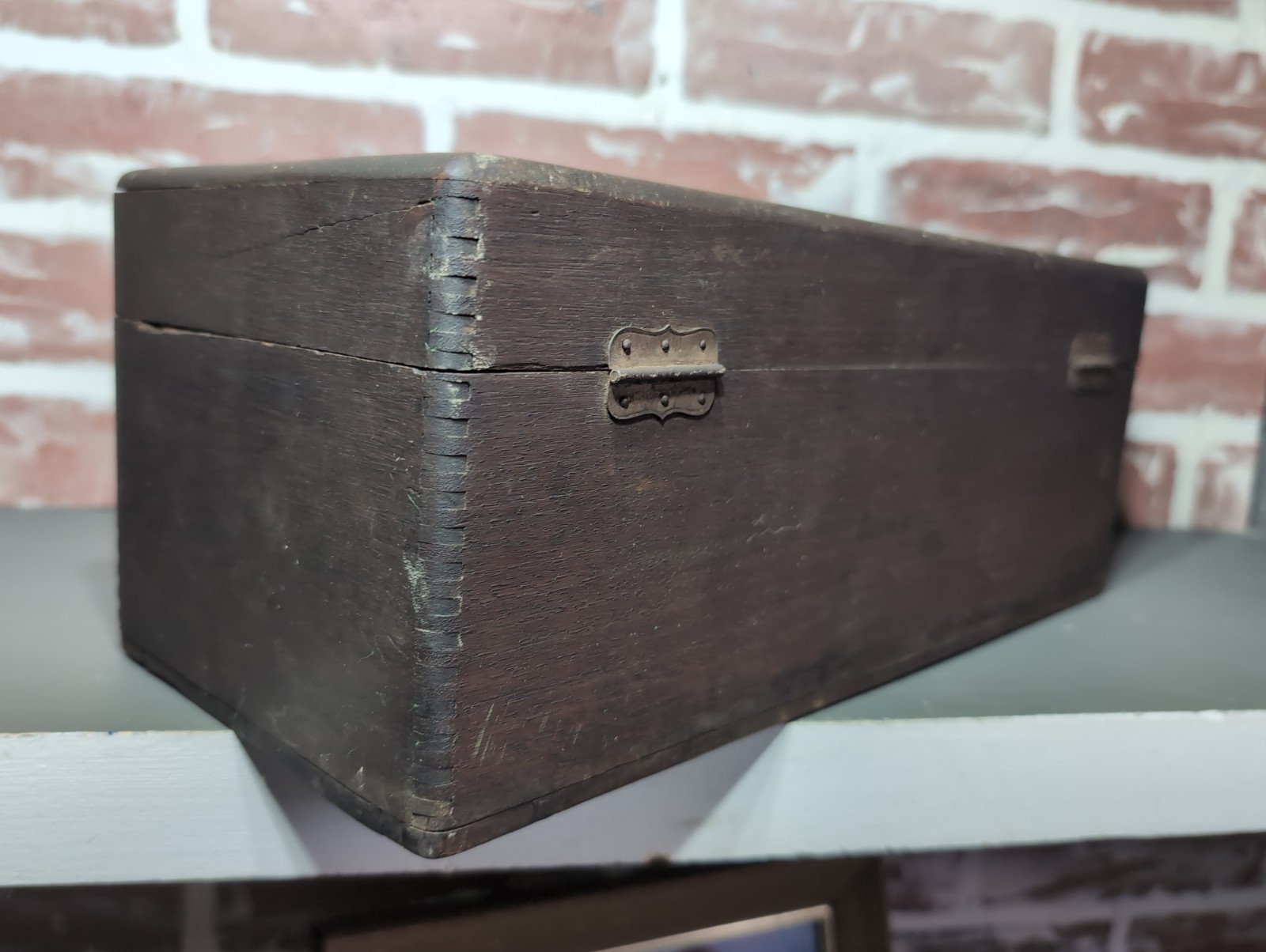 Antique D.M. Ferry & Co’s standard seeds Wooden Box Store Display Advertisement