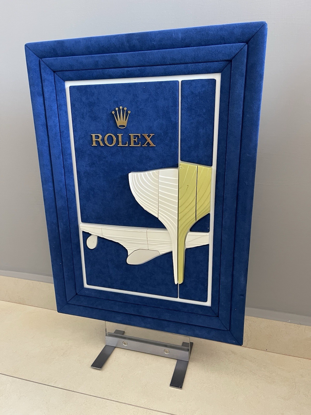 Rolex Display Official Dealer ROLDECO Display Case 42.5 X 64 AB-01