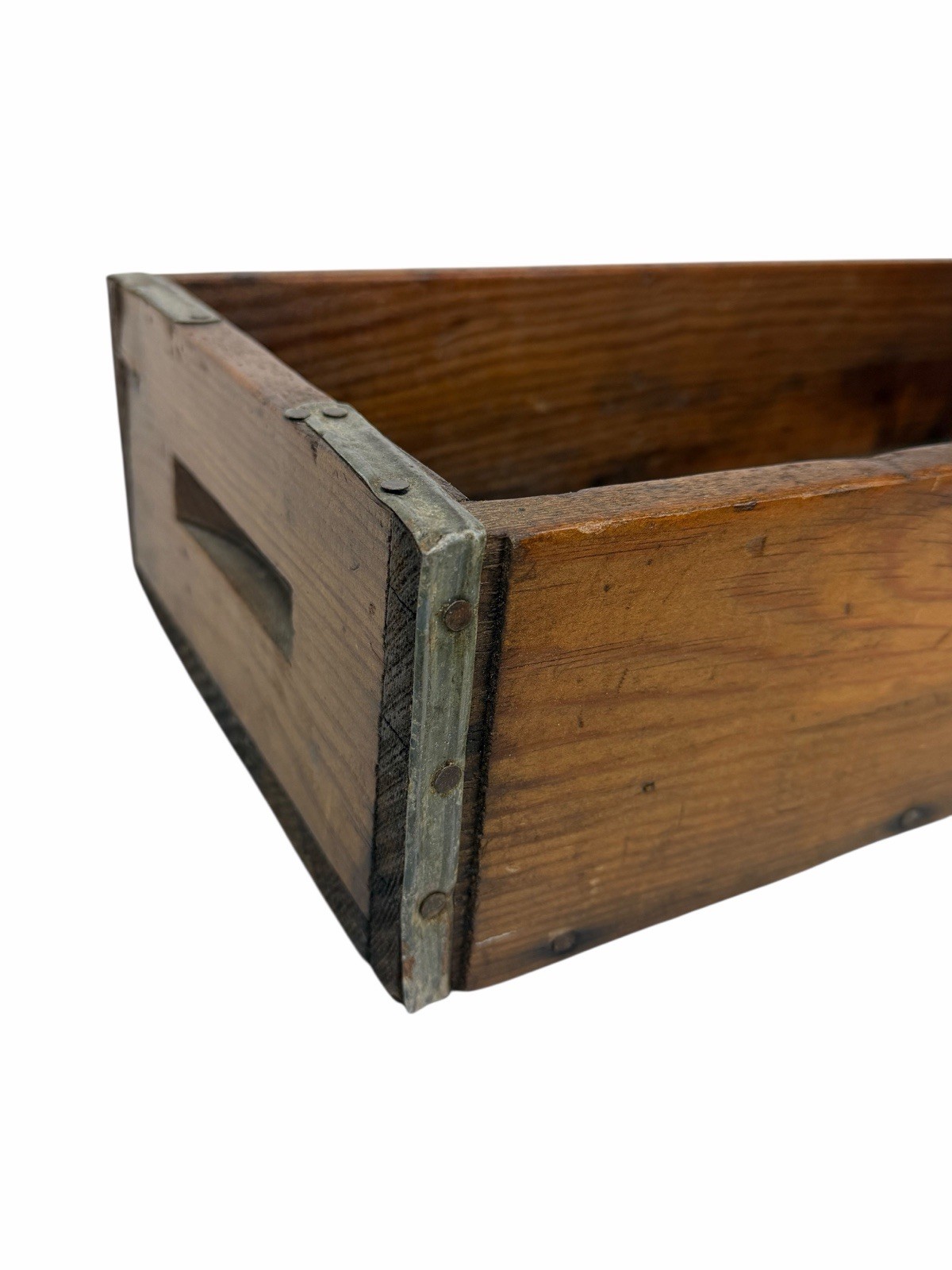 Vintage SUPERIOR CONCRETE ACCESSORIES Wood Store Display Shelf Tray Crate
