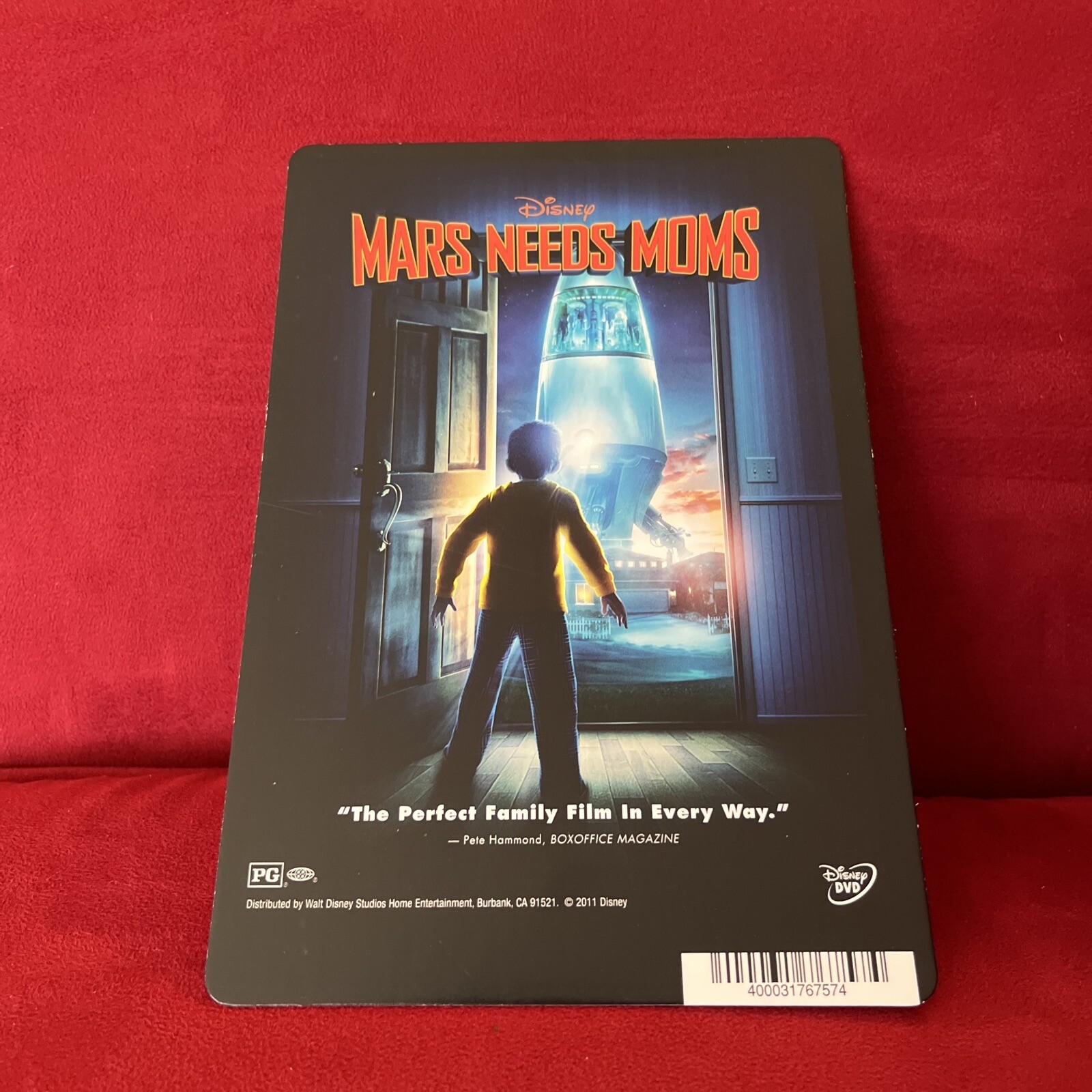 Blockbuster Movie Backer Card Mini Poster 5.5”x8” Walt Disney Mars Needs Moms