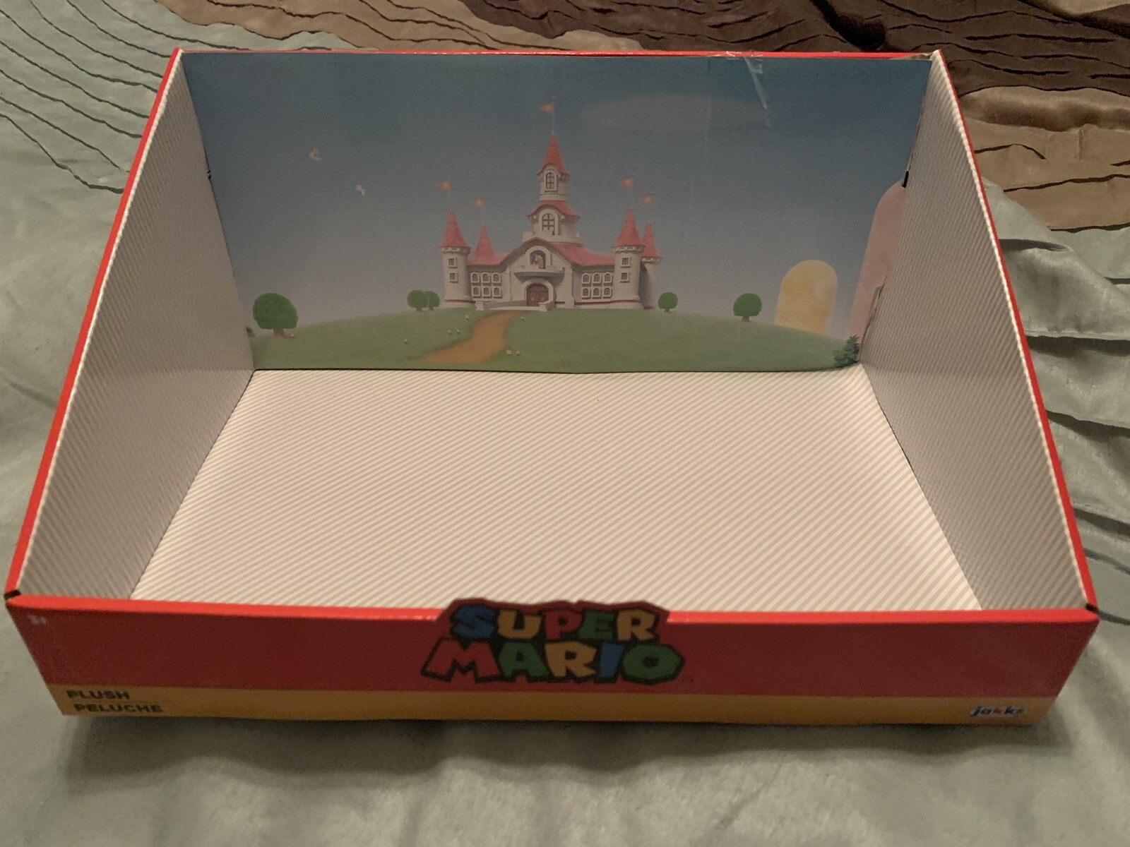 Super Mario Jakks Plush Official Store Display Box Only! NEW IN HAND!!!