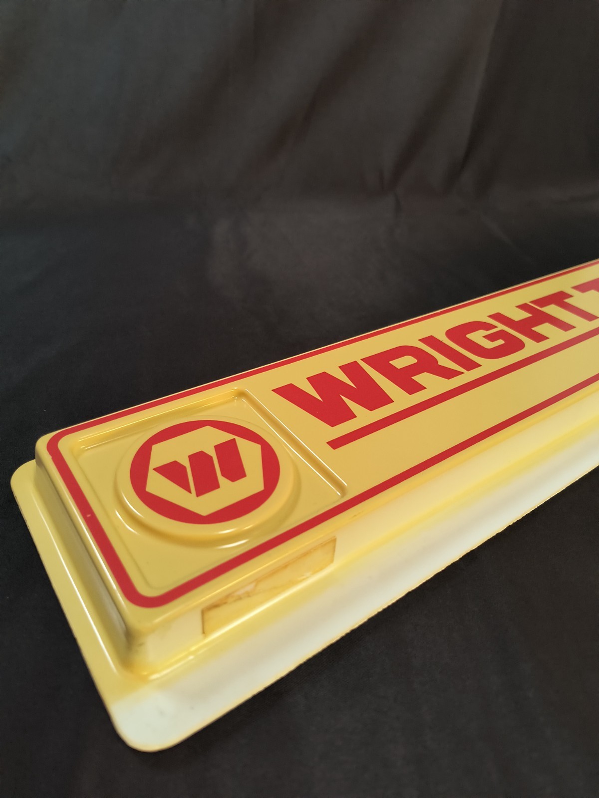 Wright Tool Sign Hot Forged Allow Steel Hardware Store Advertising Display