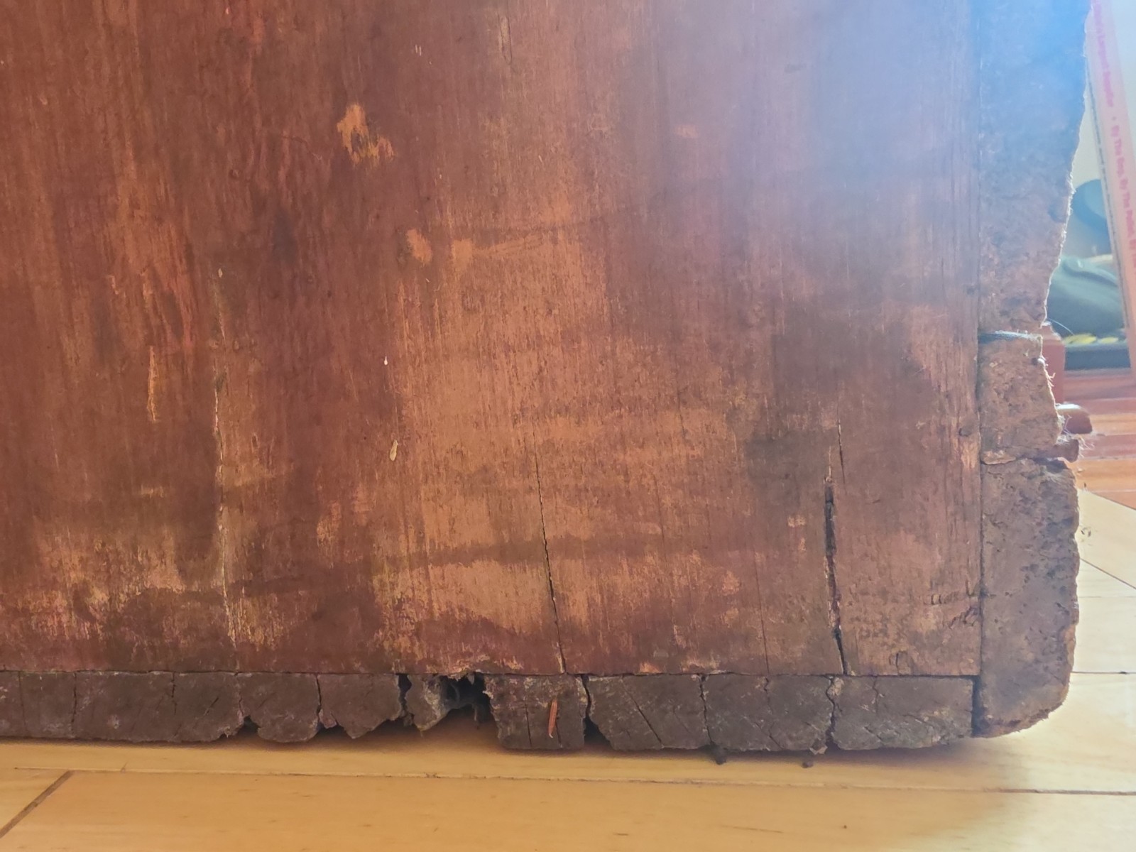 Antique Primitive Coffee General Store Display Bin Storage Box Farm Country READ