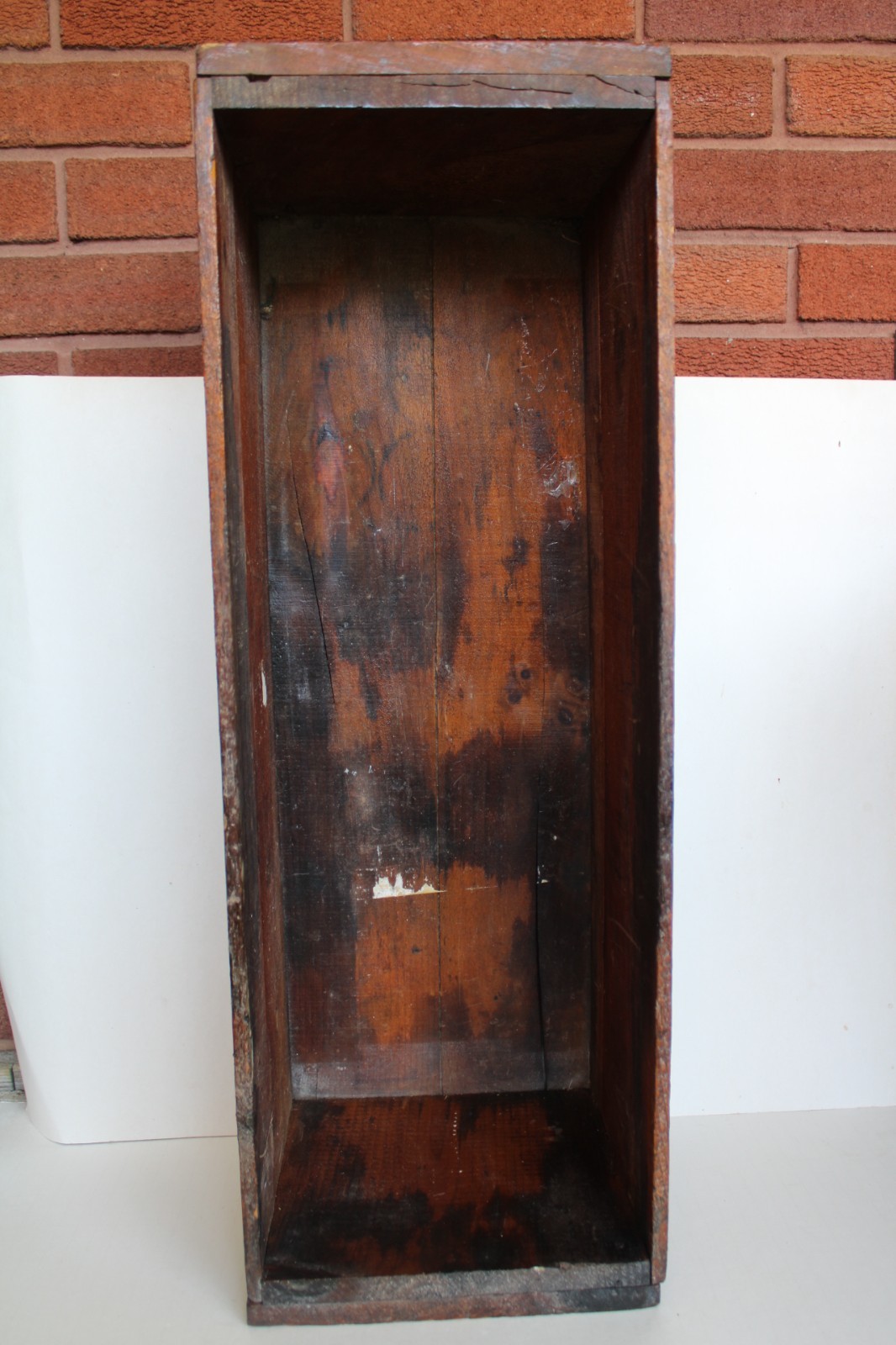 Antique 1920’s EVEREADY Batteries Large Wood Advertising Crate (27″)