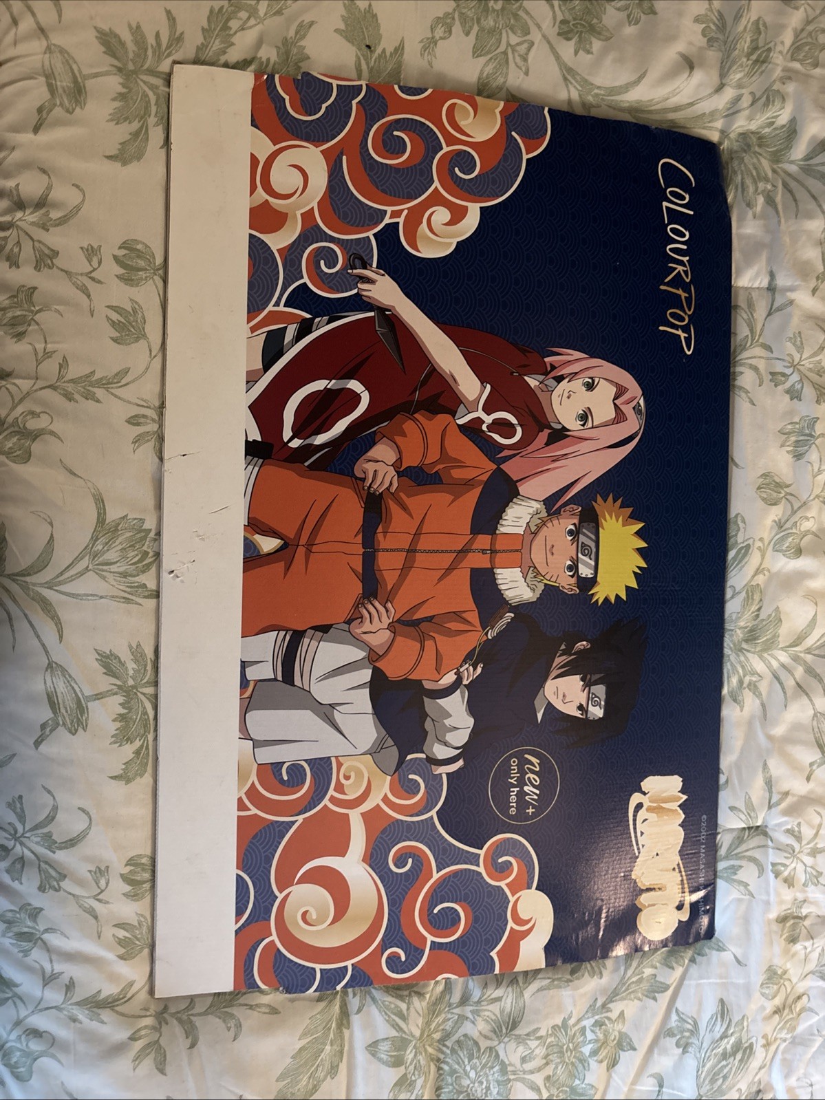 RARE Naruto x Colourpop Ulta Store Display Poster