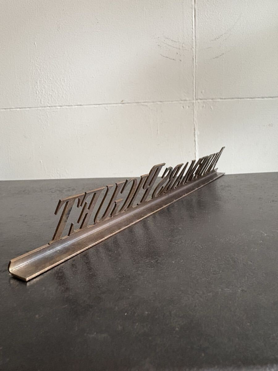 AUDEMARS PIGUET vintage plate sign Shop Window Display Sign