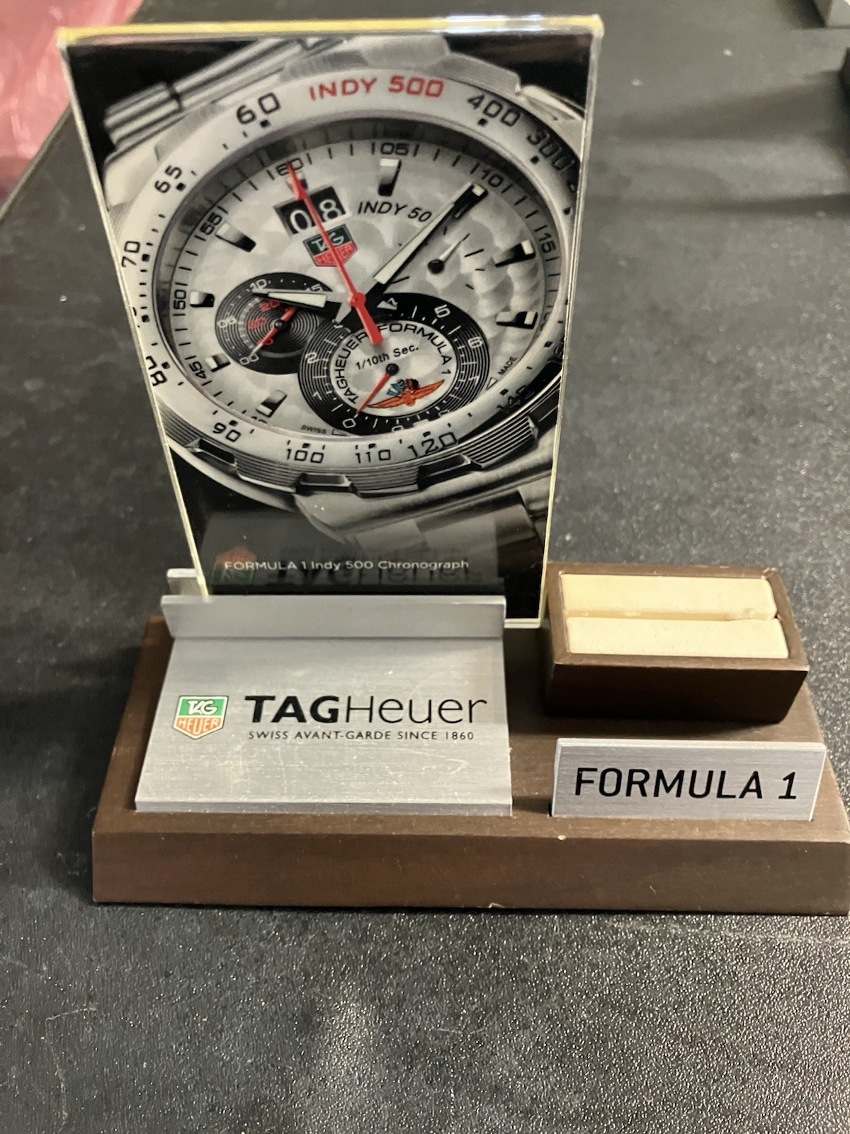Authorized Dealer Only Store Watch Display TAG Heuer Watch Stand