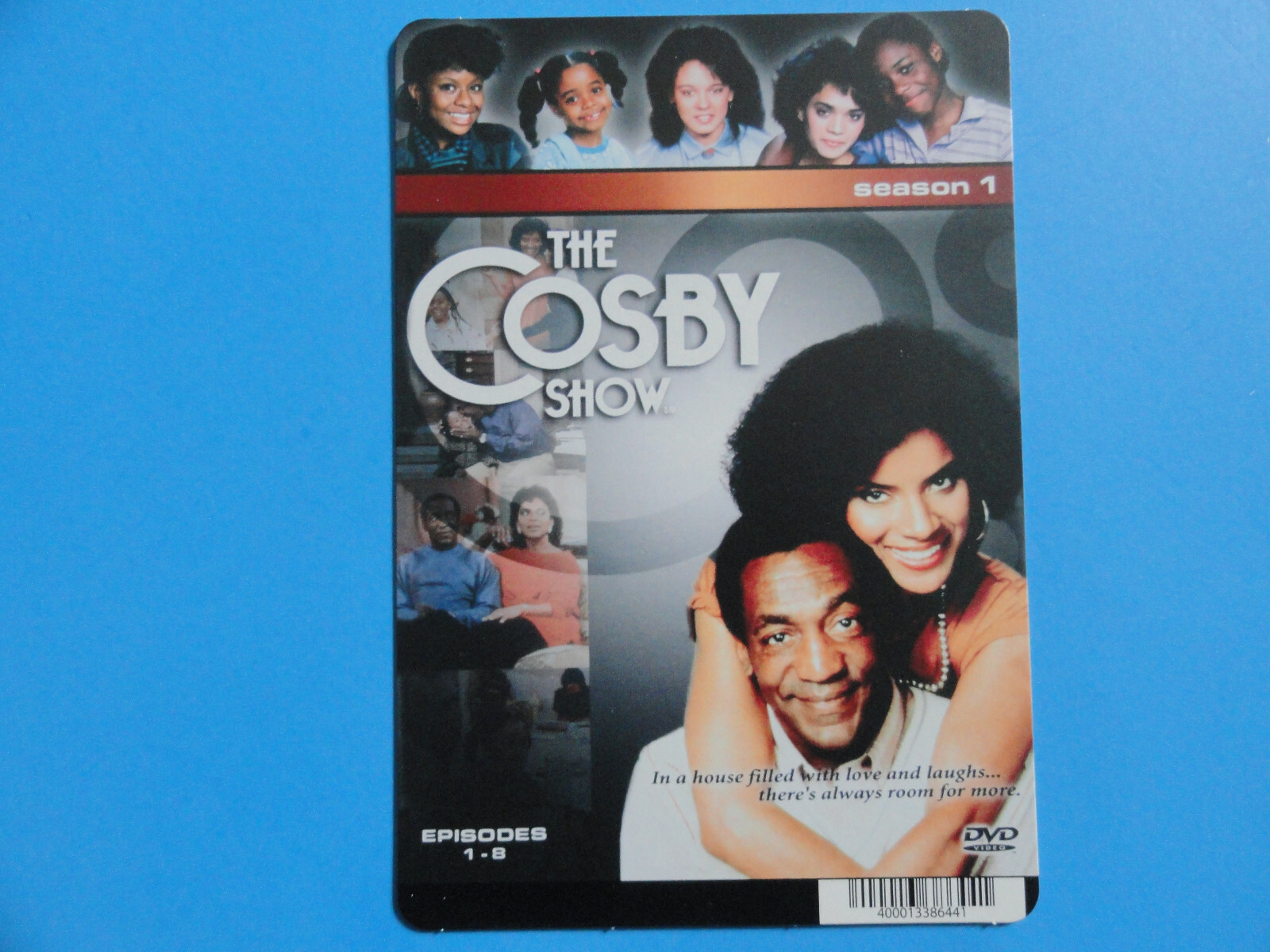 THE COSBY SHOW SEASON 1 1-8 – BLOCKBUSTER VIDEO BACKER CARD 5″X8″