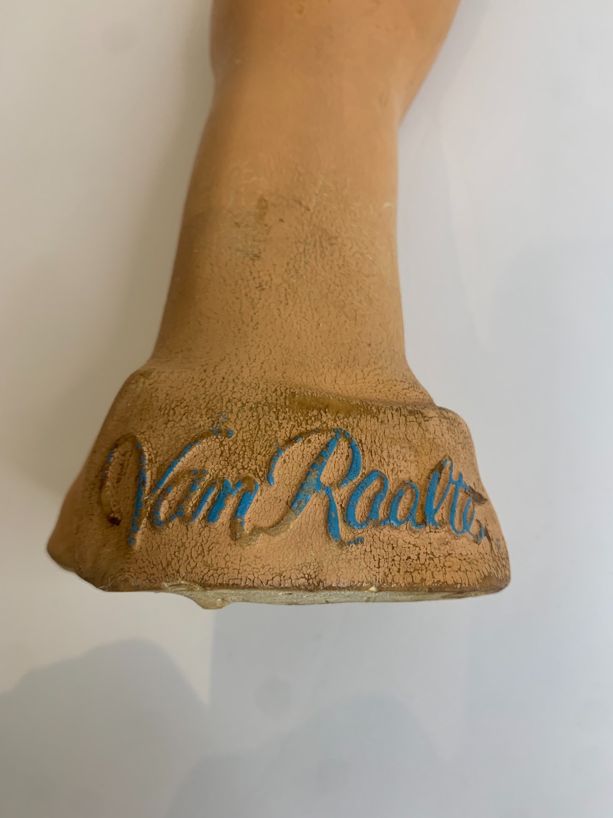 Vintage Van Raalte Department Store Composition Display Hand Mannequin c.1940s-5