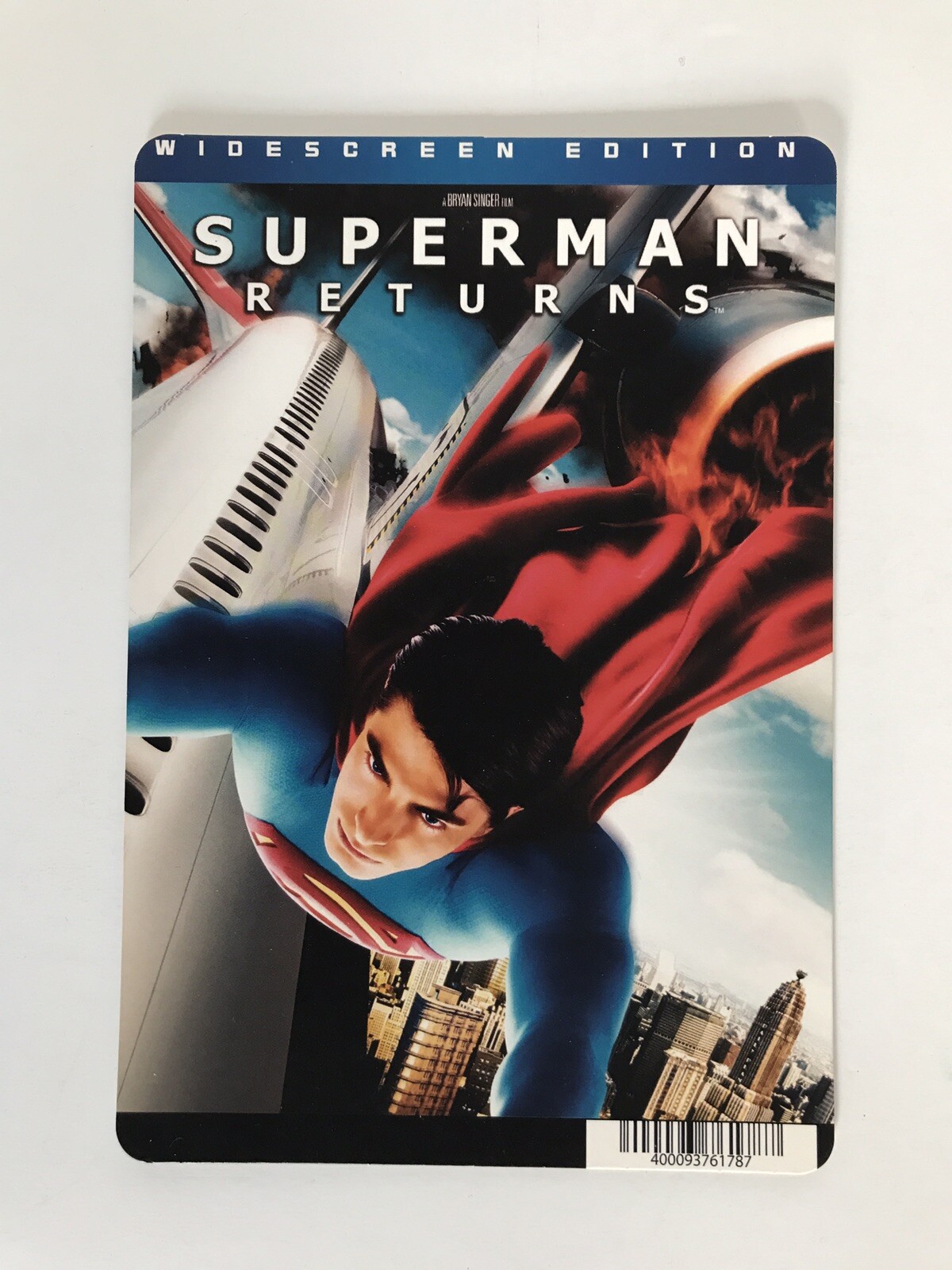 SUPERMAN RETURNS – Blockbuster Video Shelf Backer Card – 5 1/2″ X 8″ – NO MOVIE.